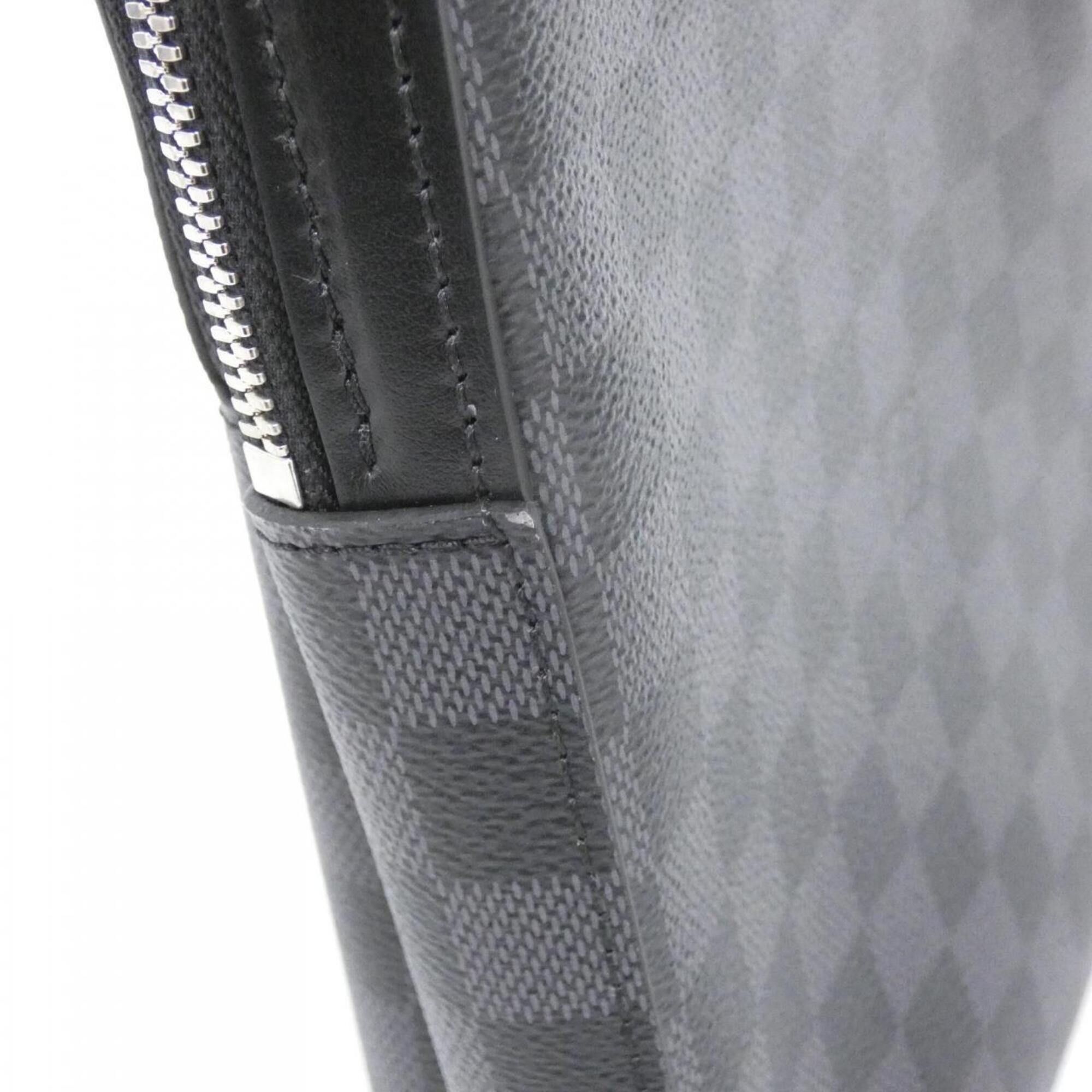 Louis Vuitton Damier Graphite Graphite Coated Canvas Shoulder Bag (Pre-Owned)