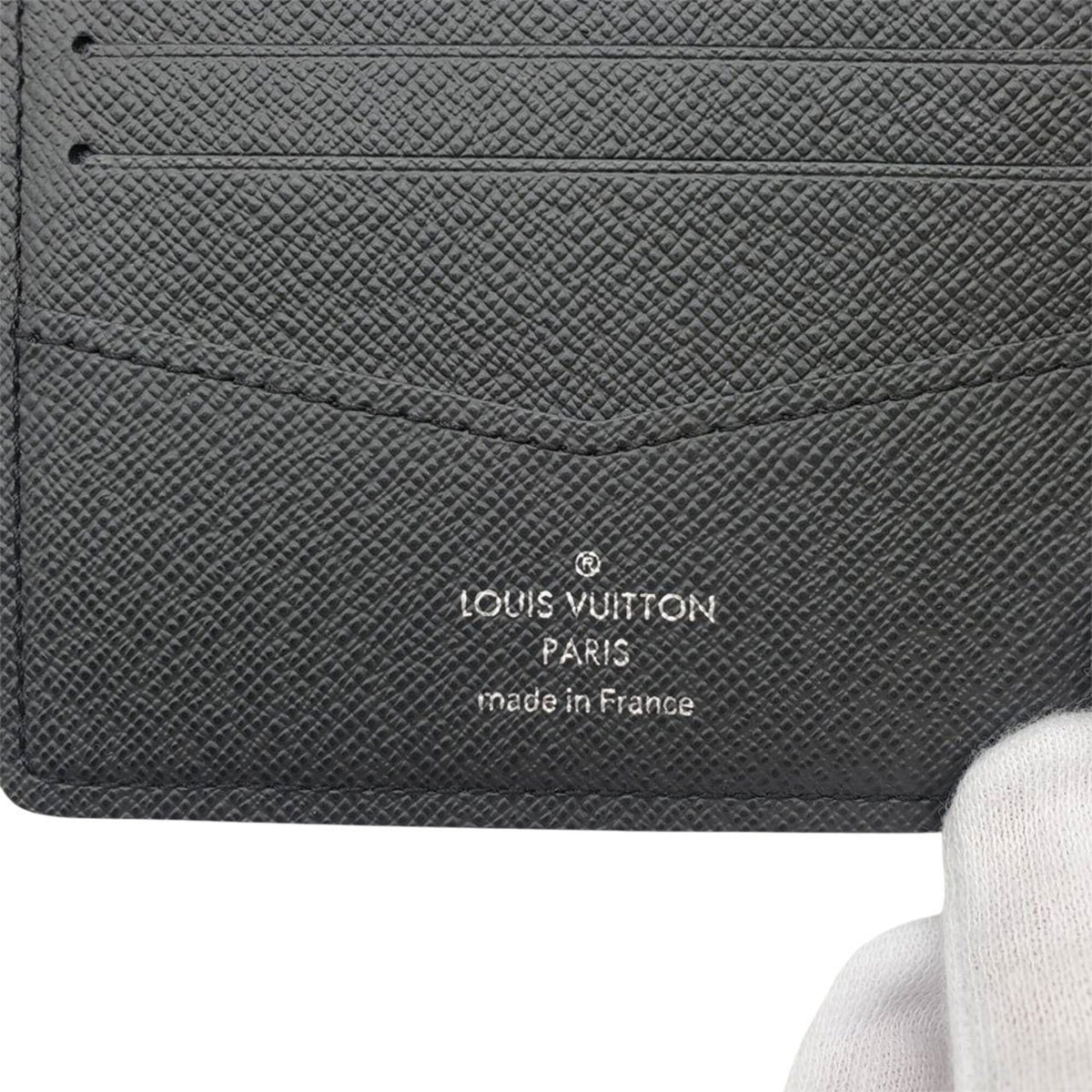Louis Vuitton Black Damier Graphite Wallet (Bi-Fold) (Pre-Owned)