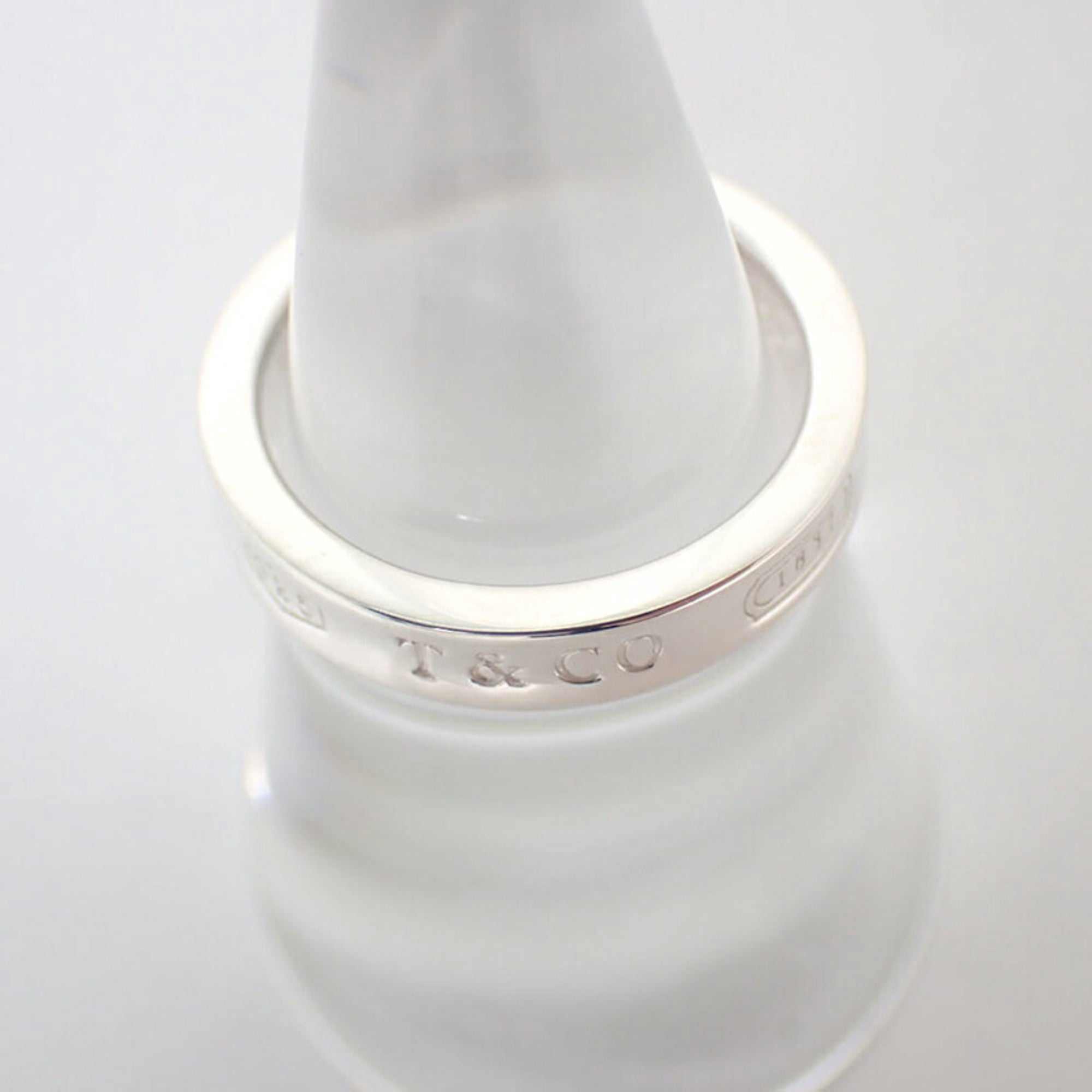Tiffany Sterling Silver 925 Band Ring (Pre-Owned)