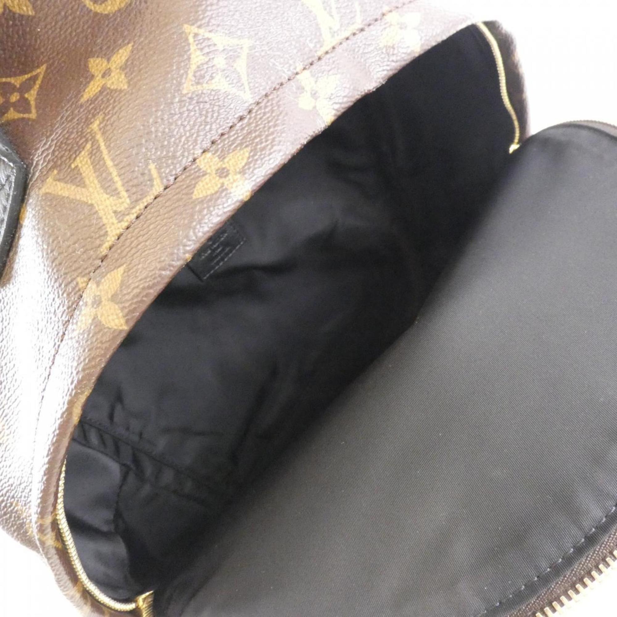 Louis Vuitton Brown Coated Canvas Backpack (Pre-Owned)