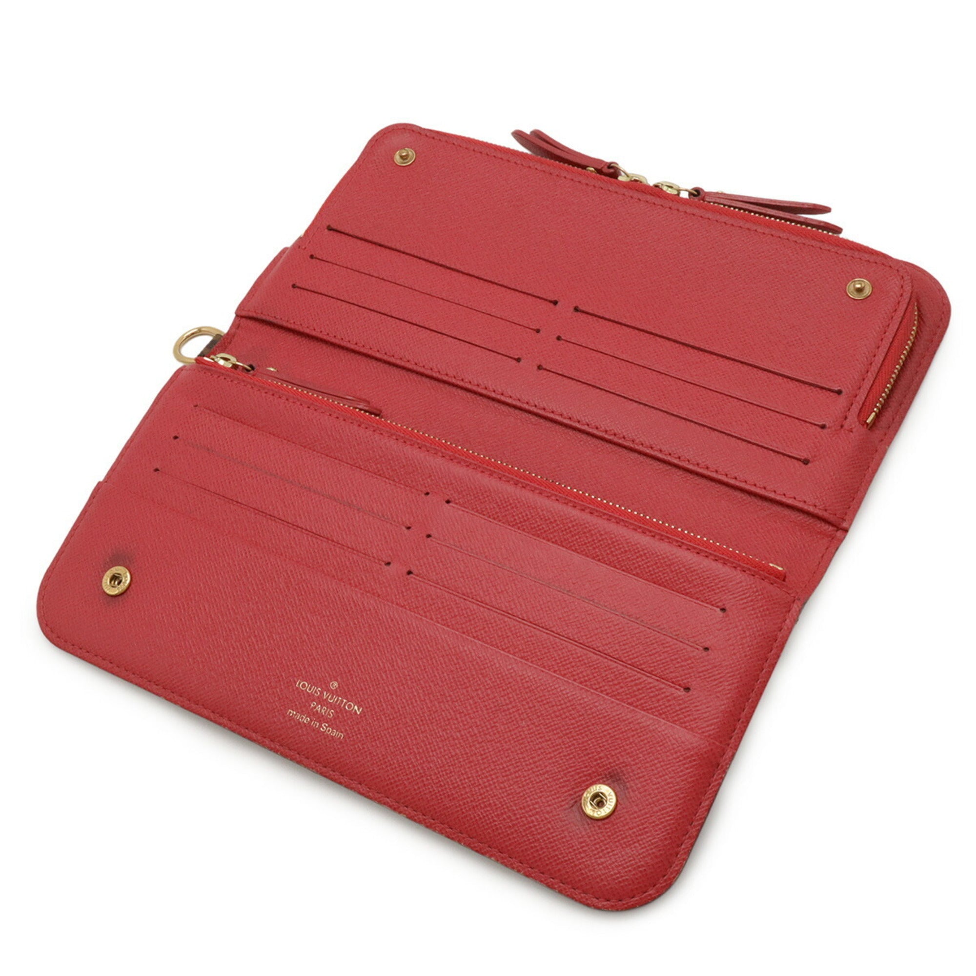 Louis Vuitton Rose Pop Monogram Pvc Long Wallet (Bi-Fold) (Pre-Owned)