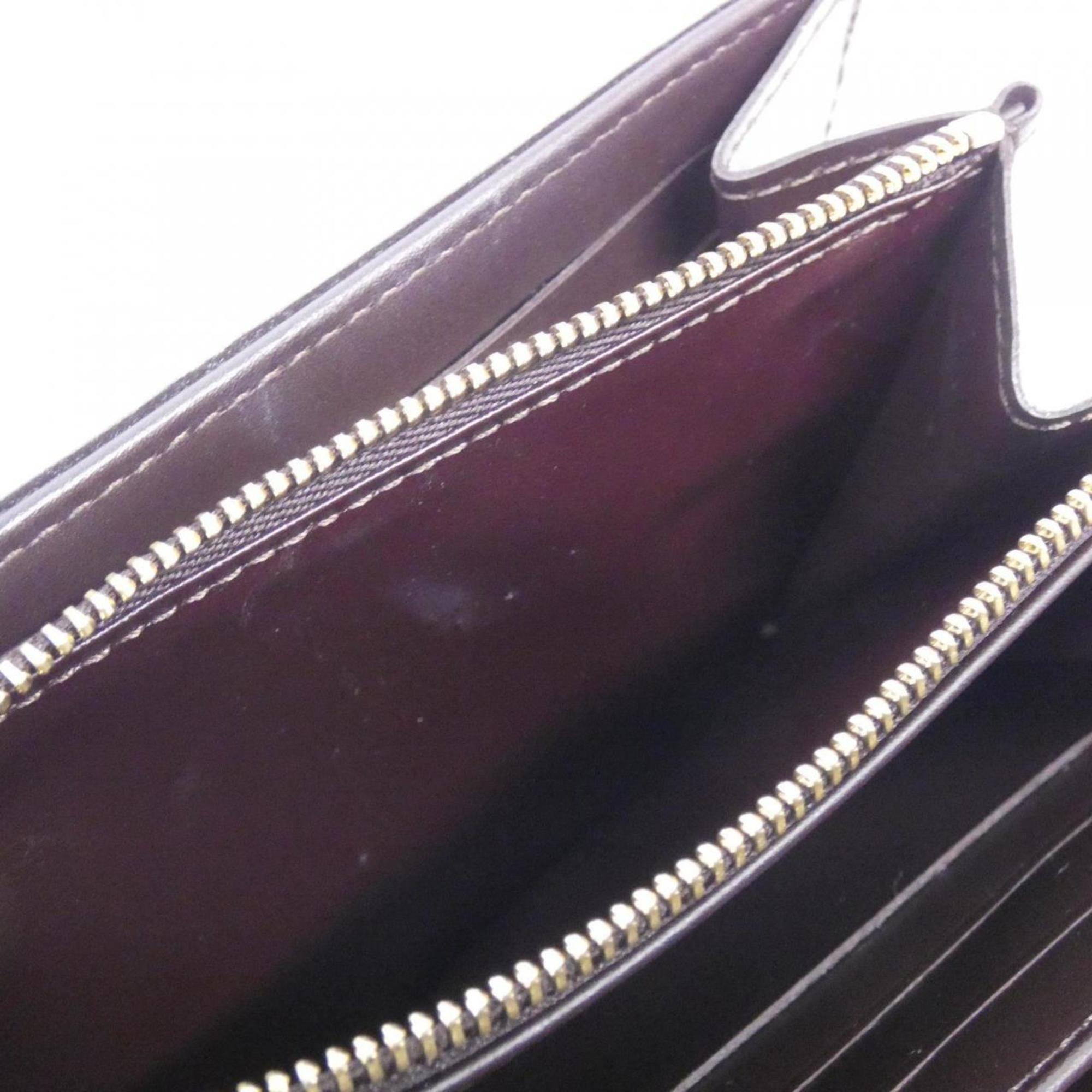 Louis Vuitton Vernis Amarante Leather Chain/Shoulder Wallet (Pre-Owned)