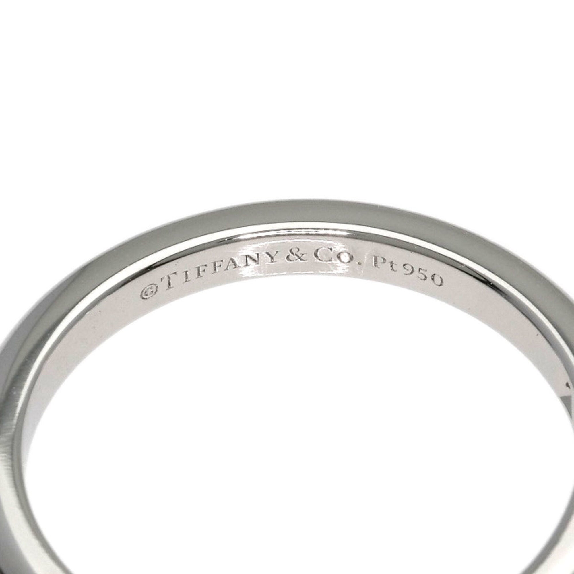 Tiffany Platinum 950 Band Ring (Pre-Owned)
