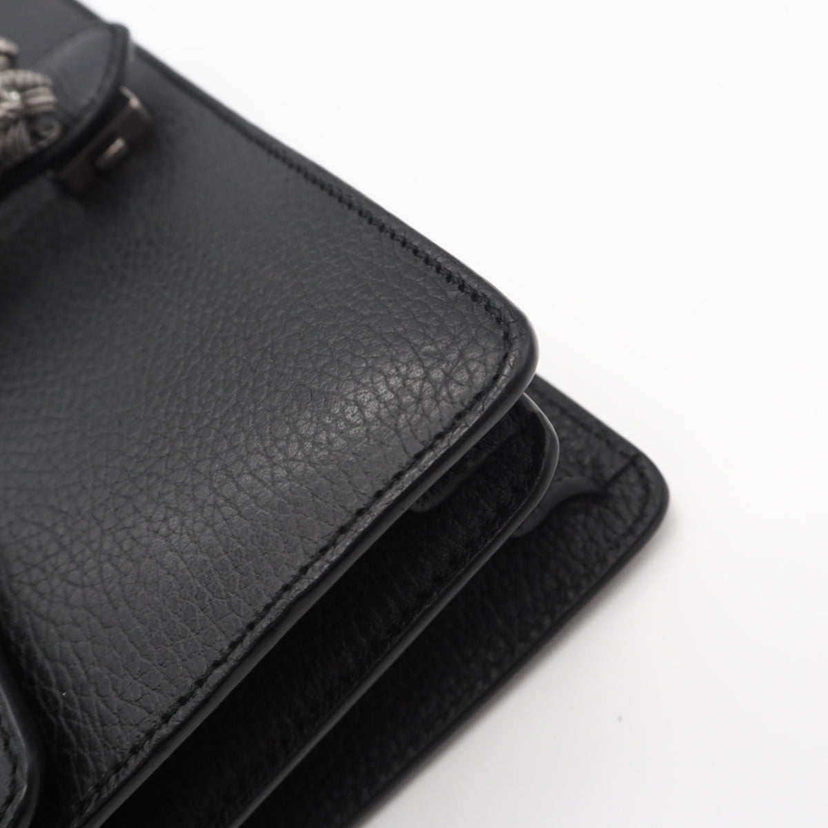 Gucci Black Leather Shoulder Bag (Pre-Owned)