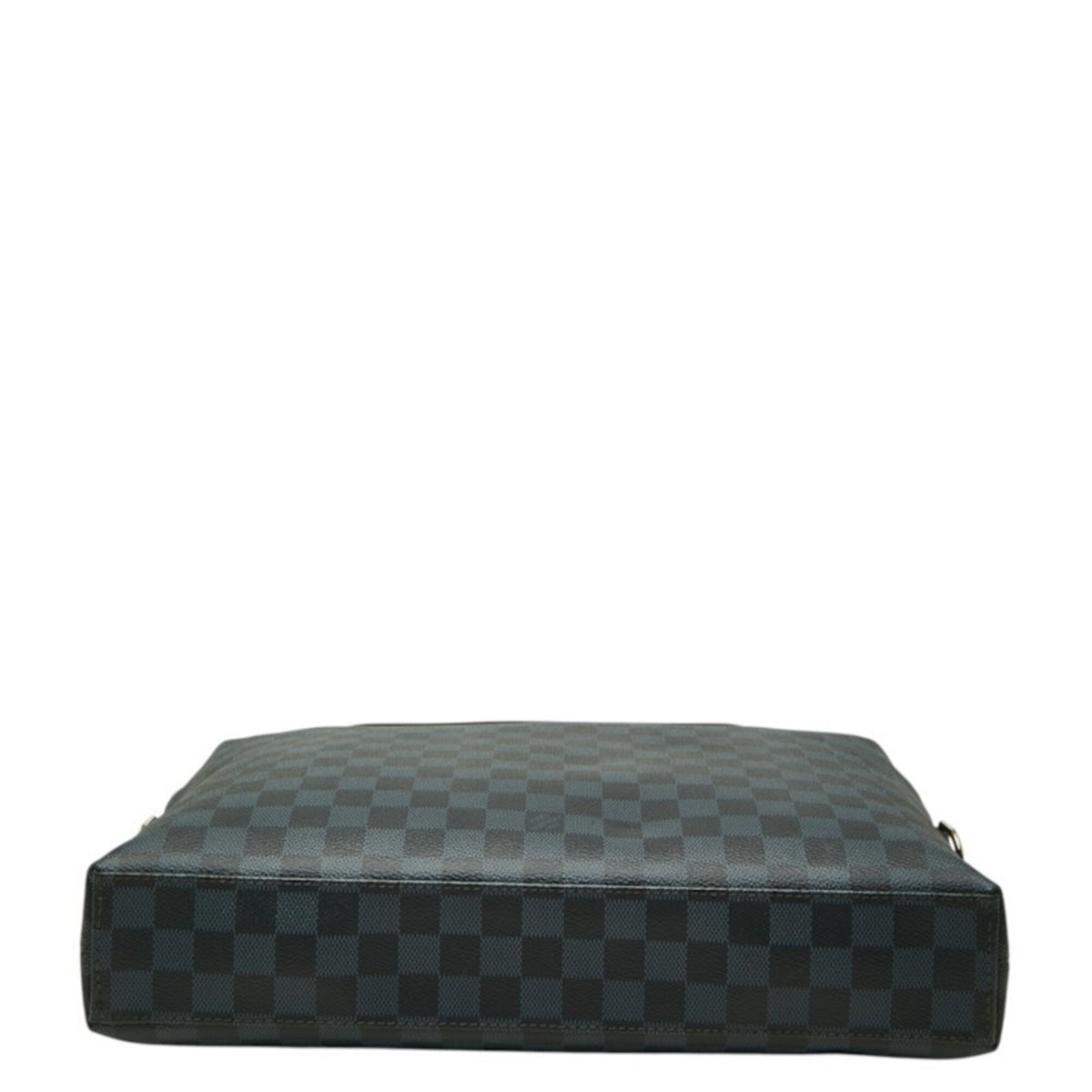 Louis Vuitton Navy Black Pvc Leather (Pre-Owned)