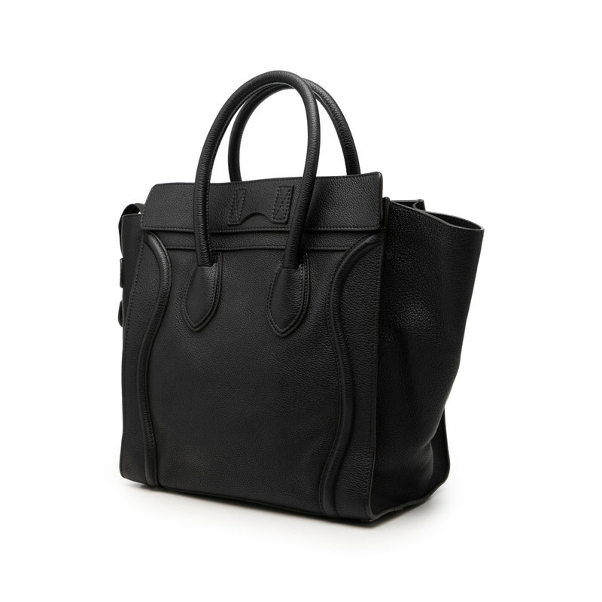 Celine Black Leather Handbag (Pre-Owned)