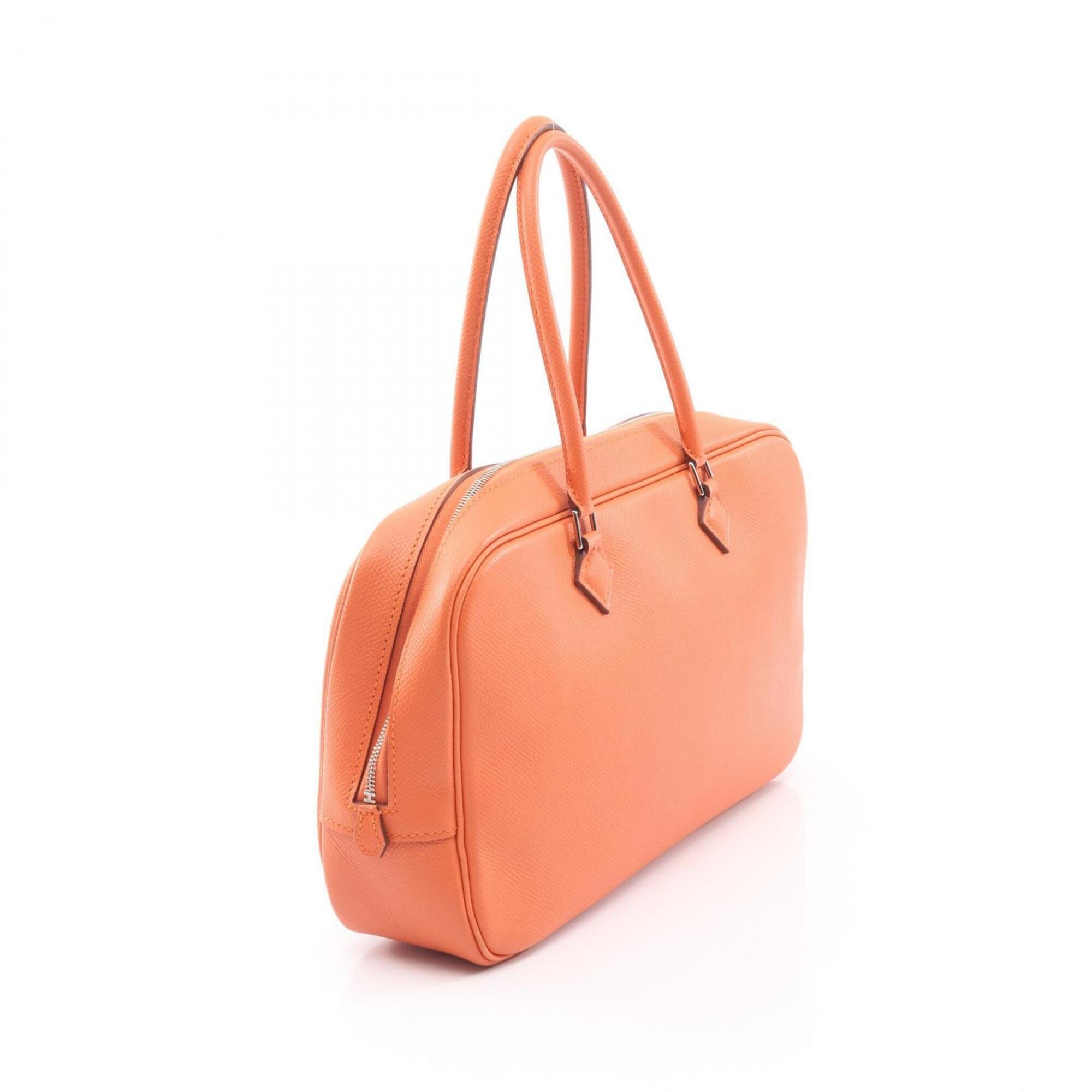 Hermes Orange Epsom Leather Leather Handbag (Pre-Owned)
