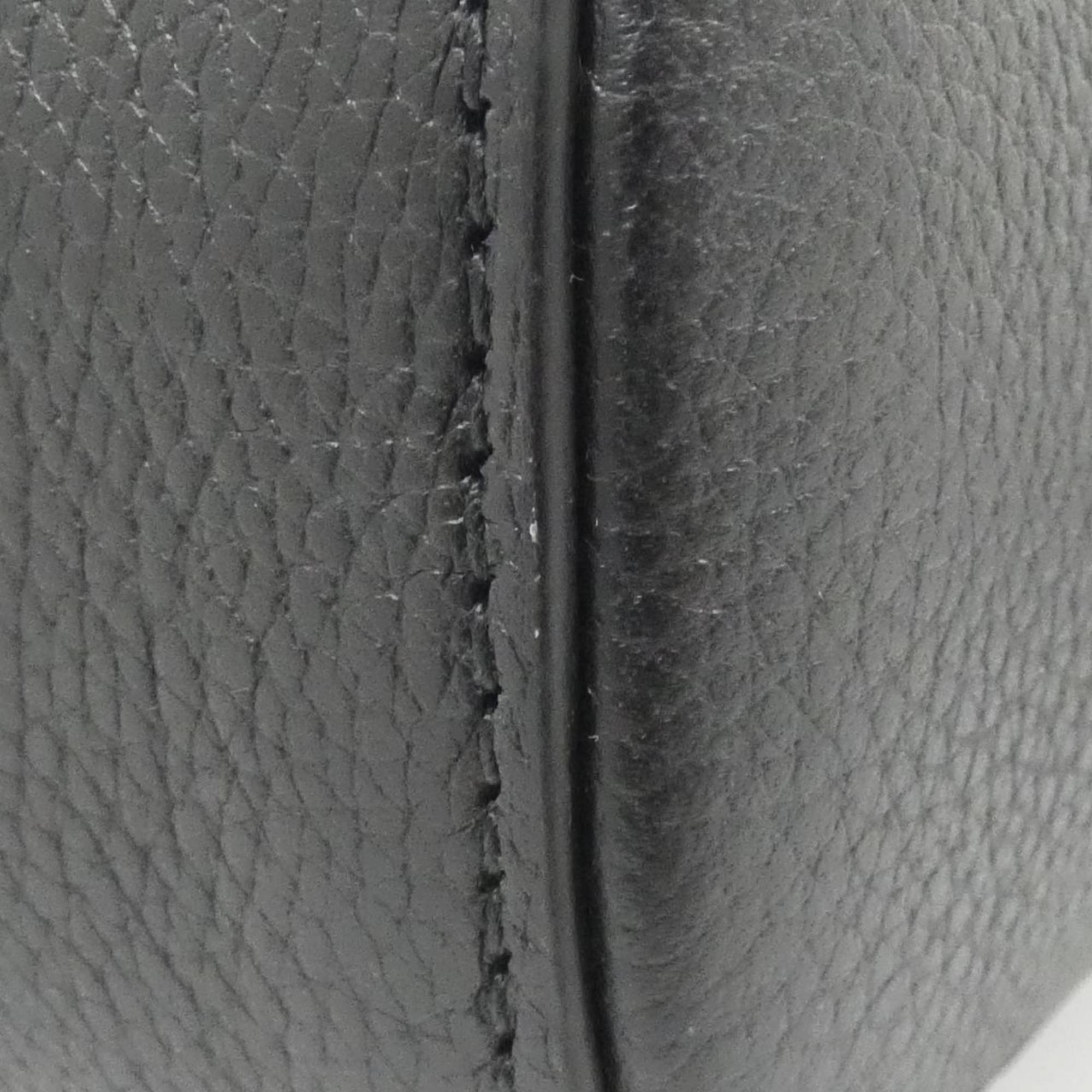 Bvlgari Black Leather Handbag (Pre-Owned)