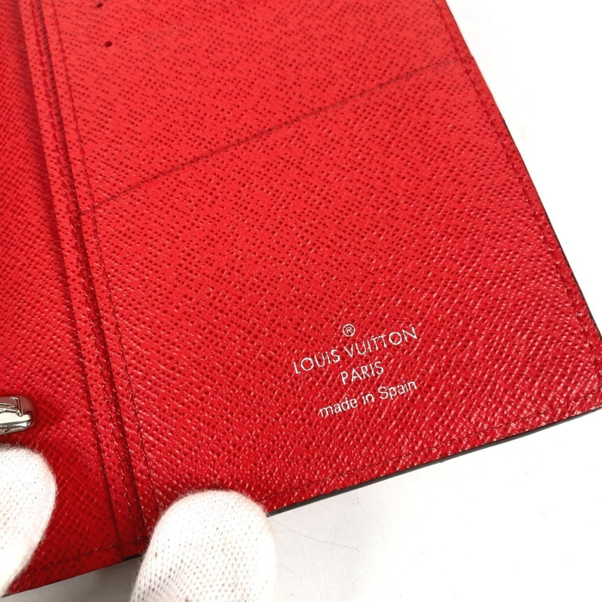 Louis Vuitton Epi Red Color Epi Leather Long Wallet (Bi-Fold) (Pre-Owned)