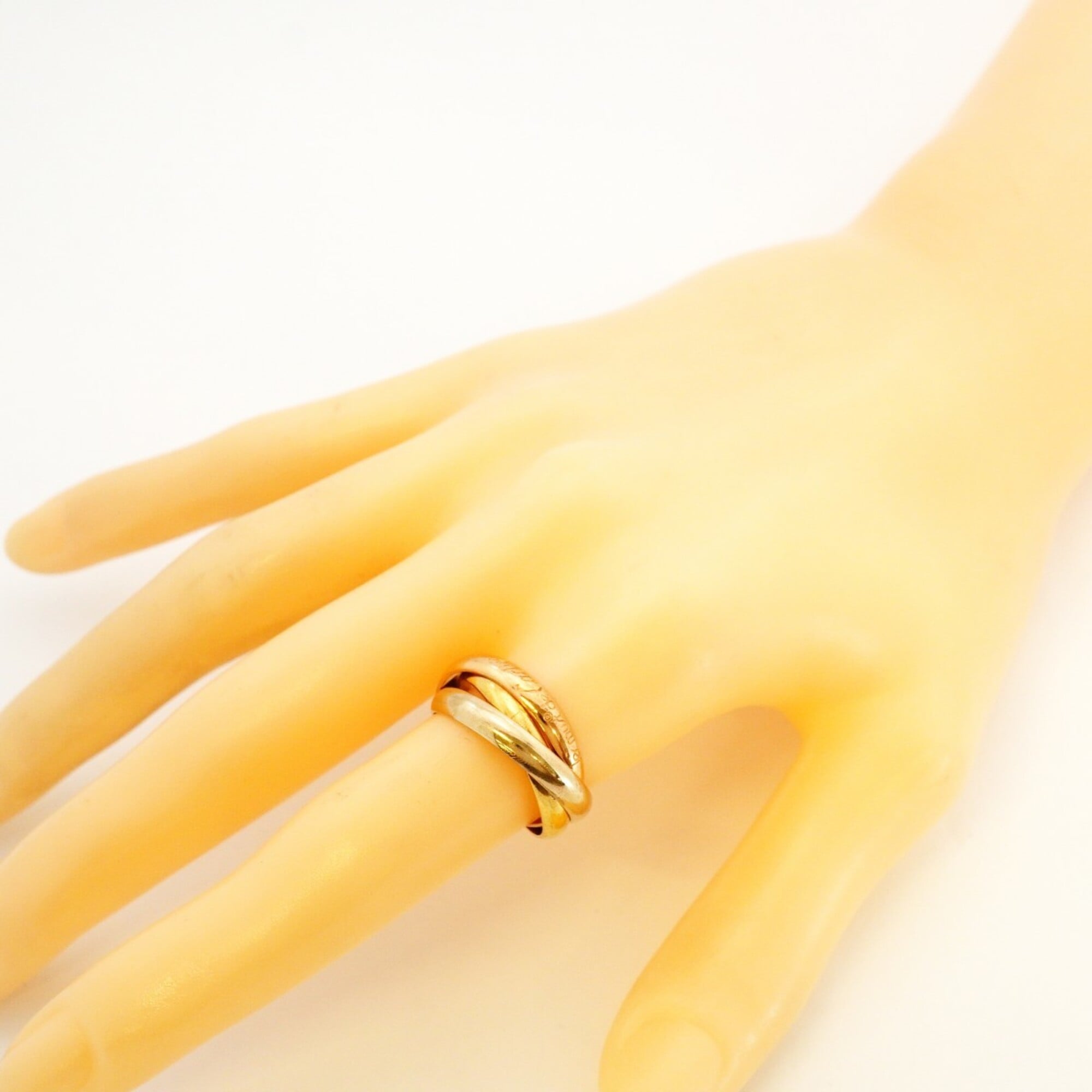 Cartier Yellow Gold (18K) Pink Gold (18K) White Gold (18K) Band Ring (Pre-Owned)
