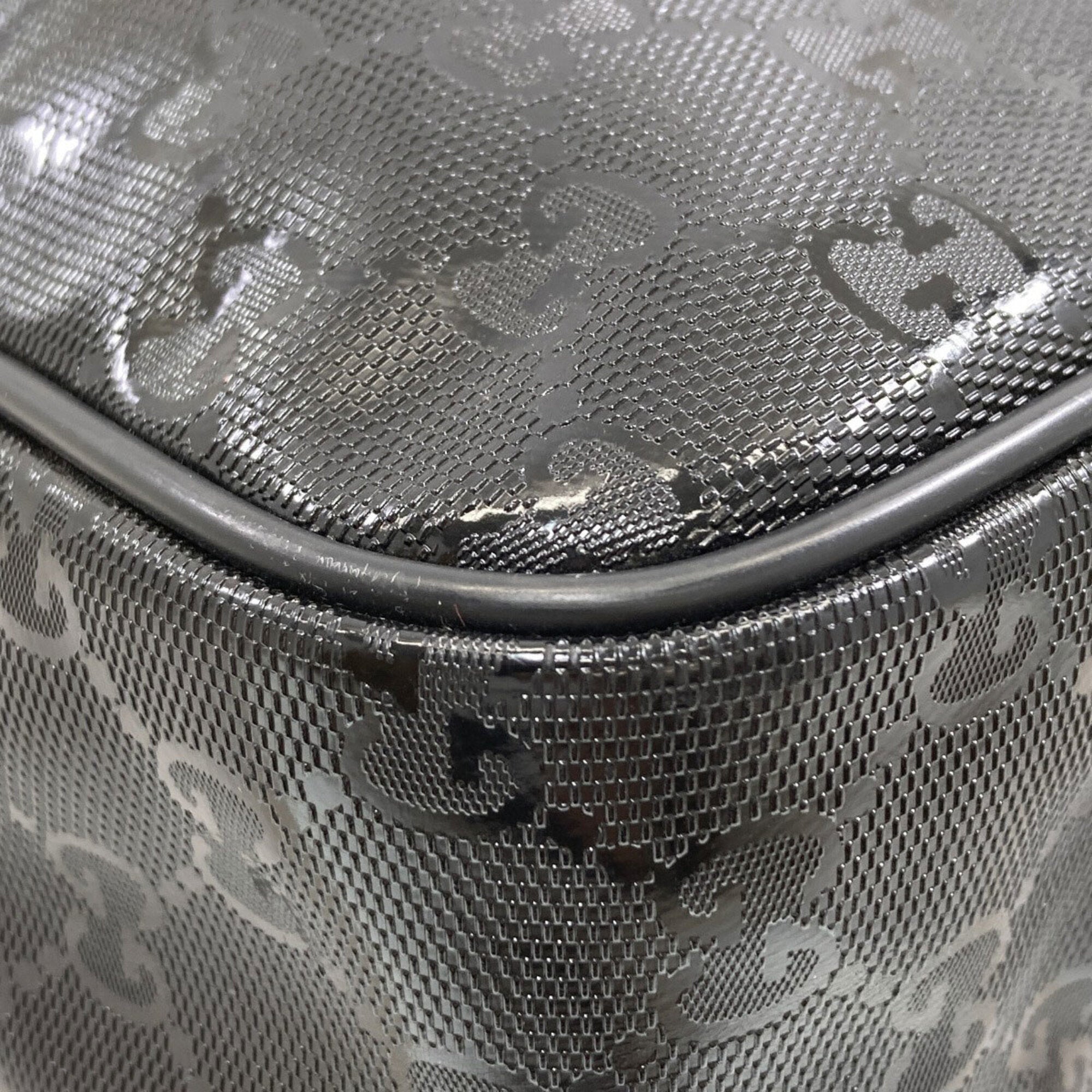 Gucci Black Pvc Shoulder Bag (Pre-Owned)