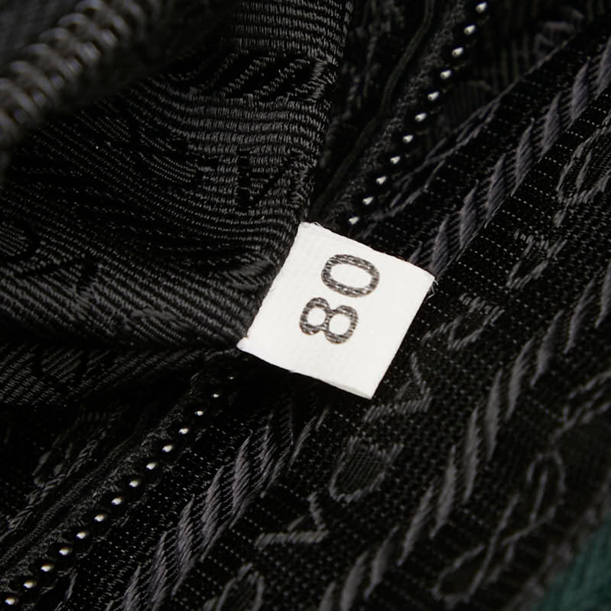 Prada Green Nylon Shoulder Bag Tote Bag (Pre-Owned)
