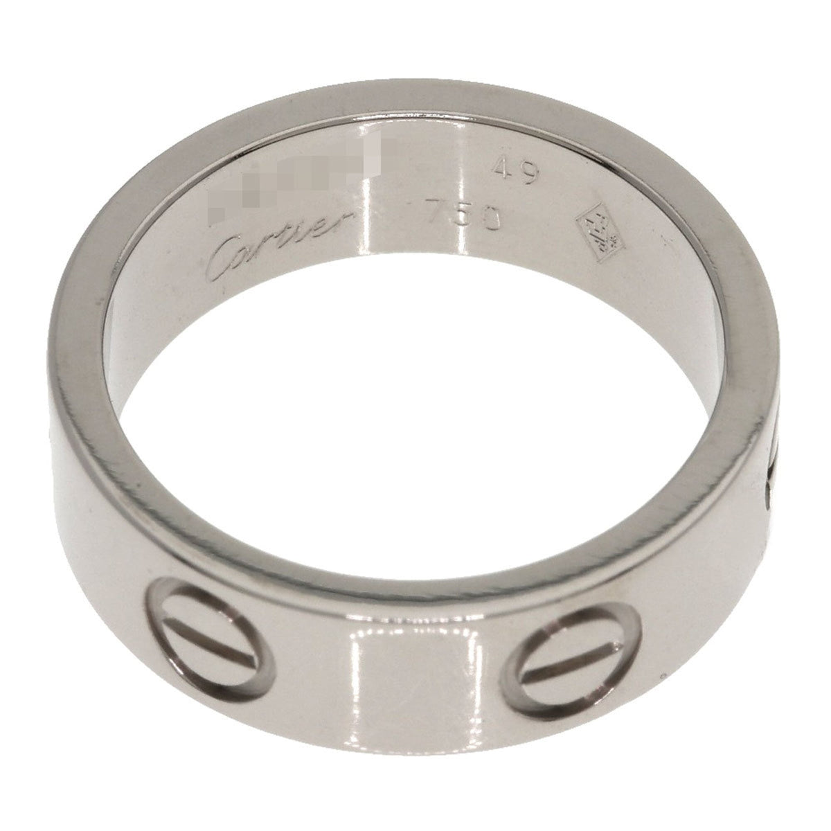 Cartier White Gold (18K) Band Ring (Pre-Owned)