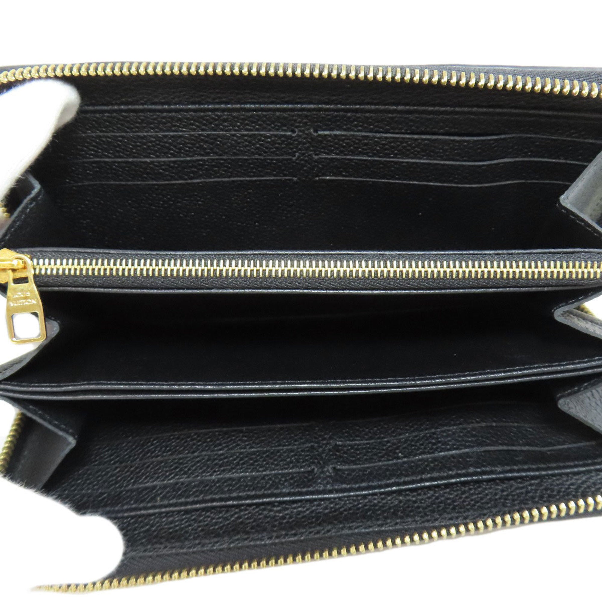 Louis Vuitton Noir Monogram Empreinte Long Wallet (Bi-Fold) (Pre-Owned)