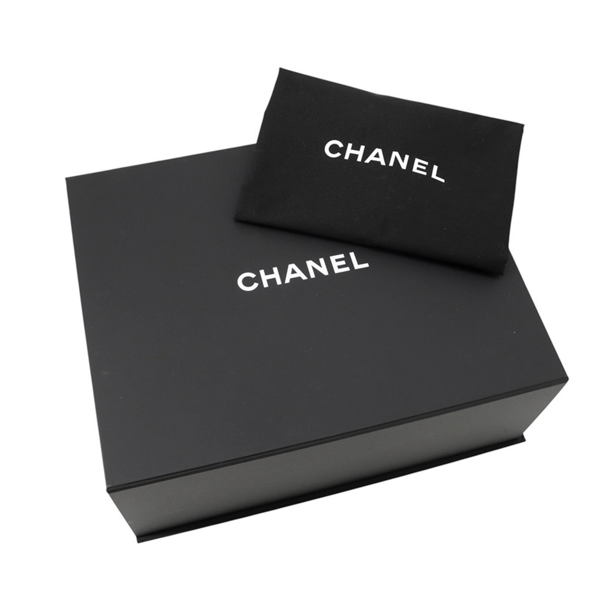 Chanel Matelasse Black Leather Handbag Shoulder Bag (Pre-Owned)