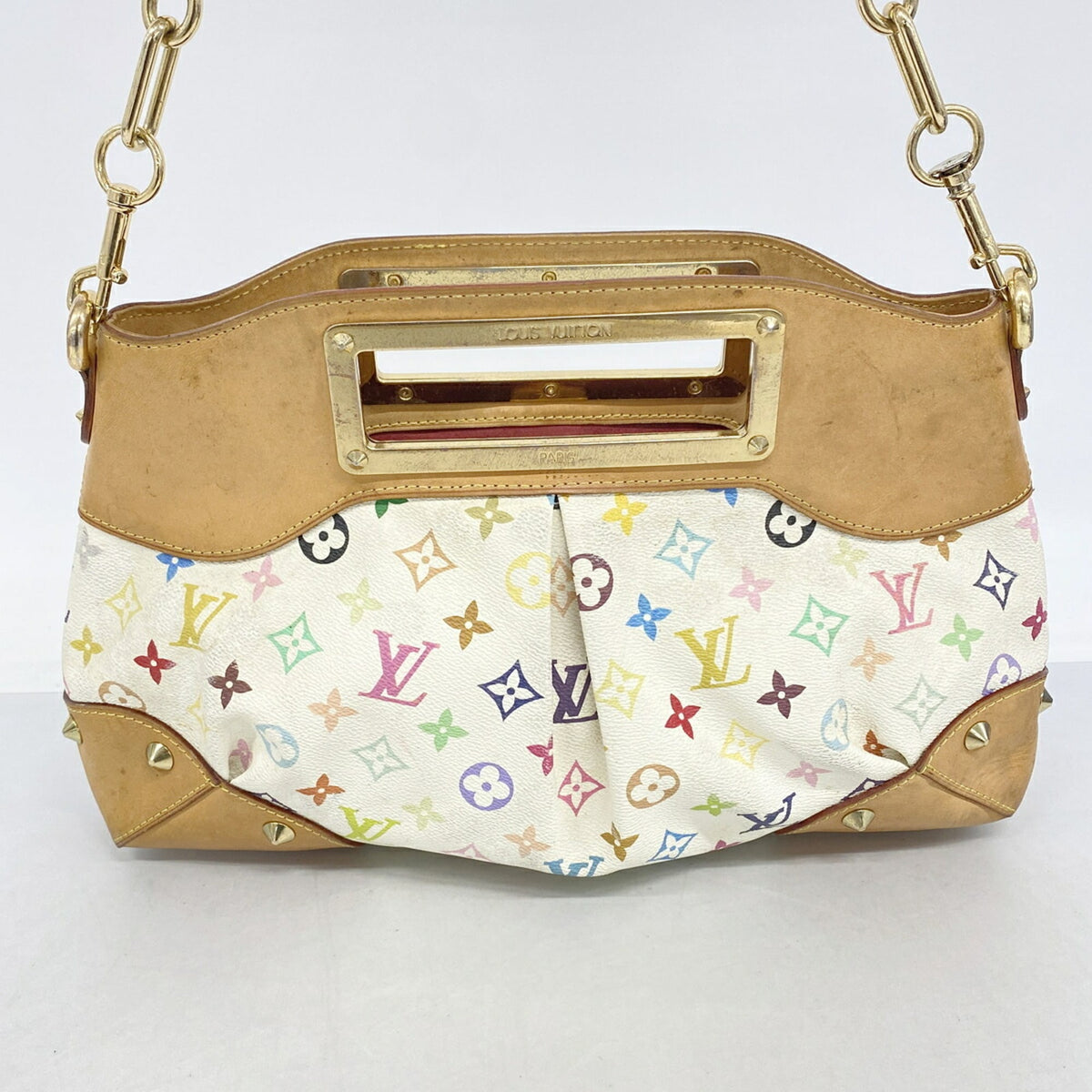 Louis Vuitton Blanc Handbag (Pre-Owned)