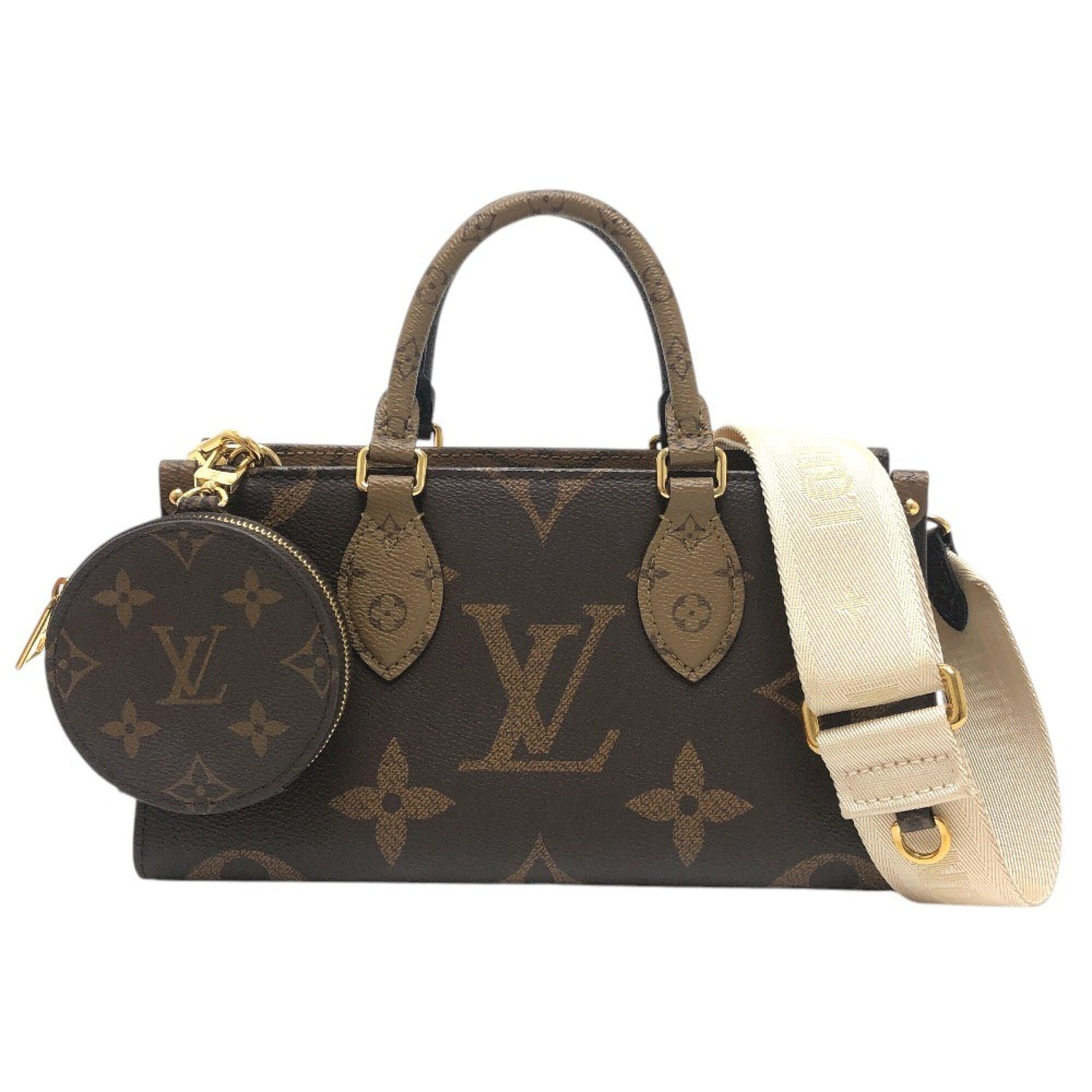 Louis Vuitton Black Monogram Handbag Pochette Pouch Shoulder Bag (Pre-Owned)