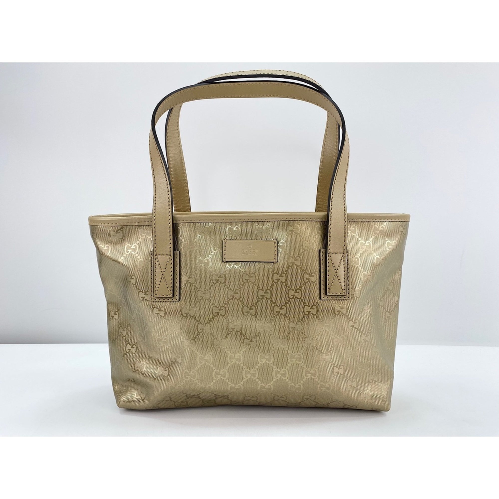 Gucci Gold Handbag (Pre-Owned)