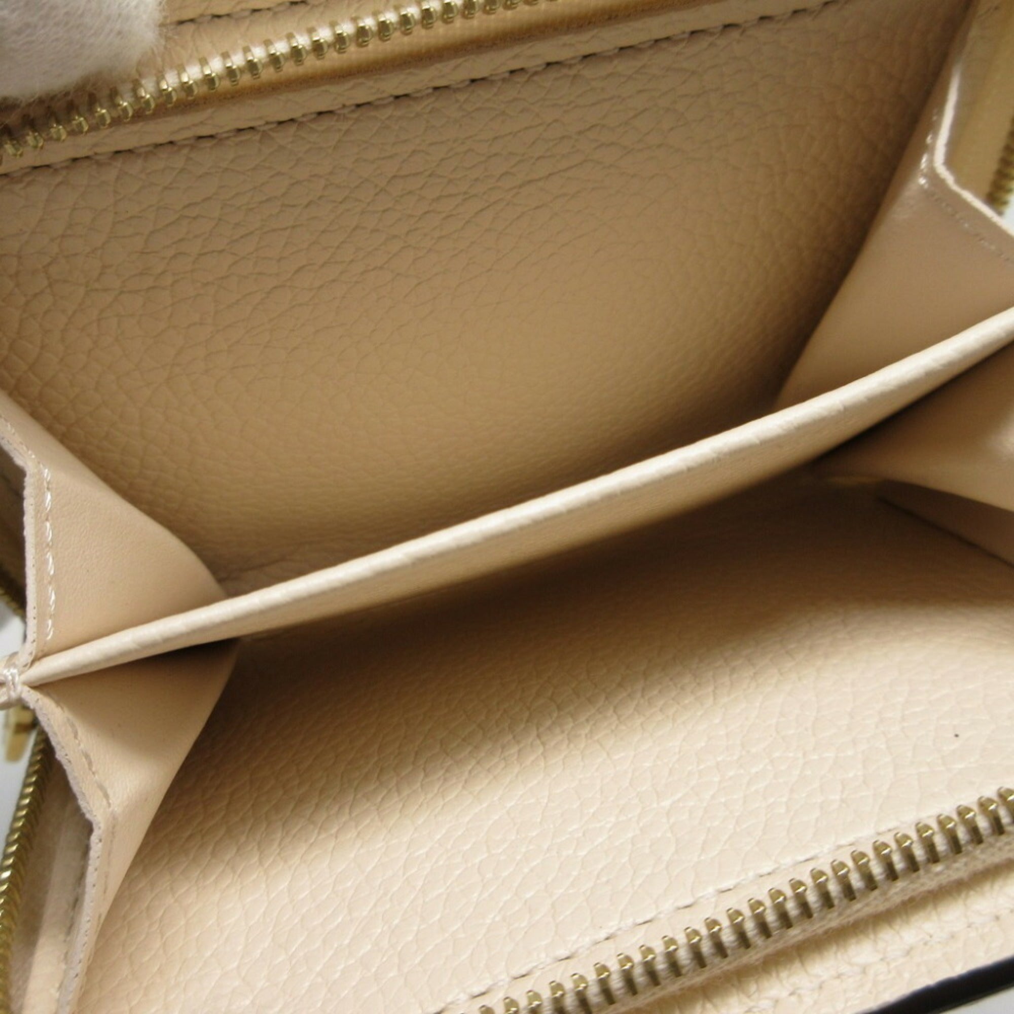 Louis Vuitton Cream Monogram Empreinte Wallet (Tri-Fold) (Pre-Owned)