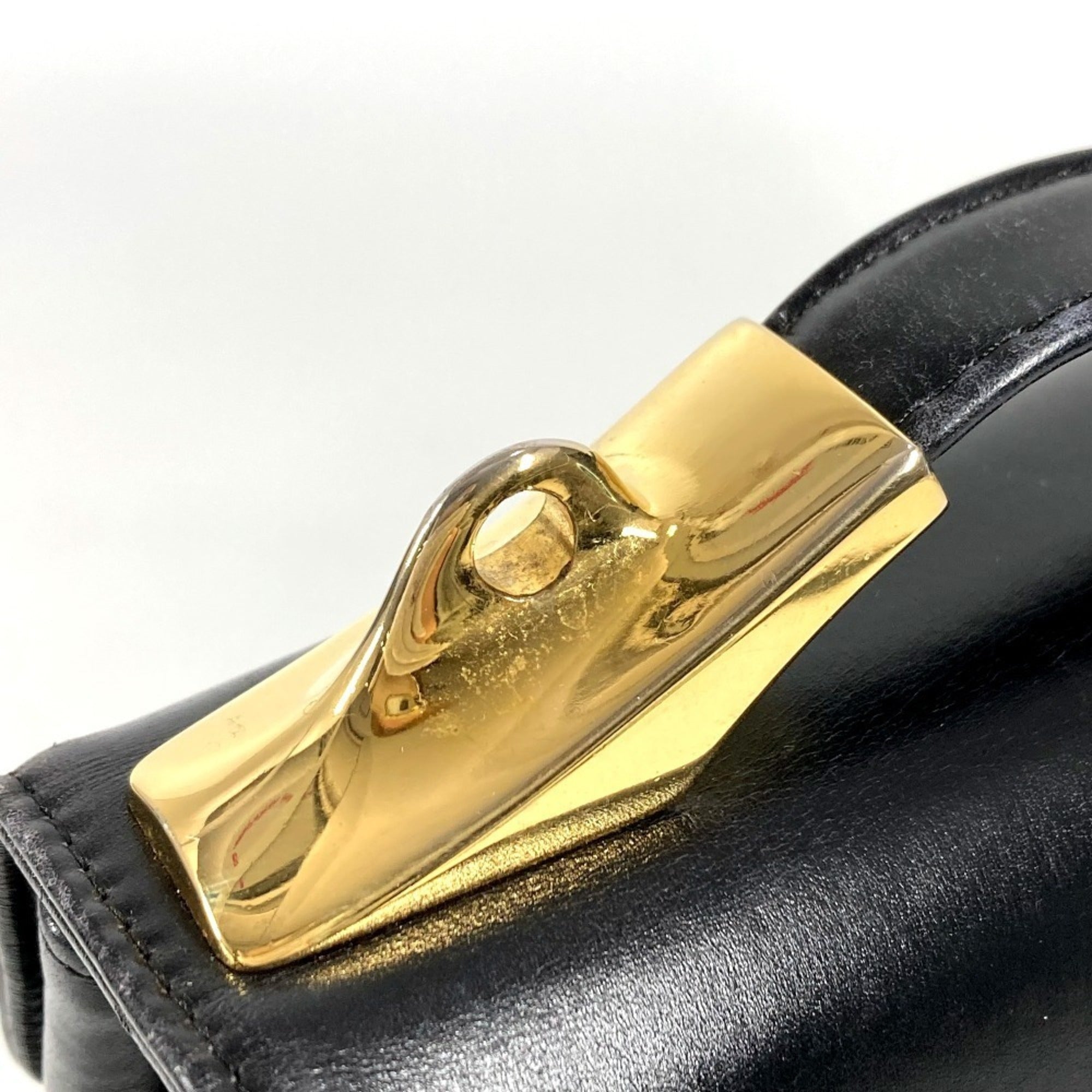 Christian Dior Black Leather Handbag (Pre-Owned)