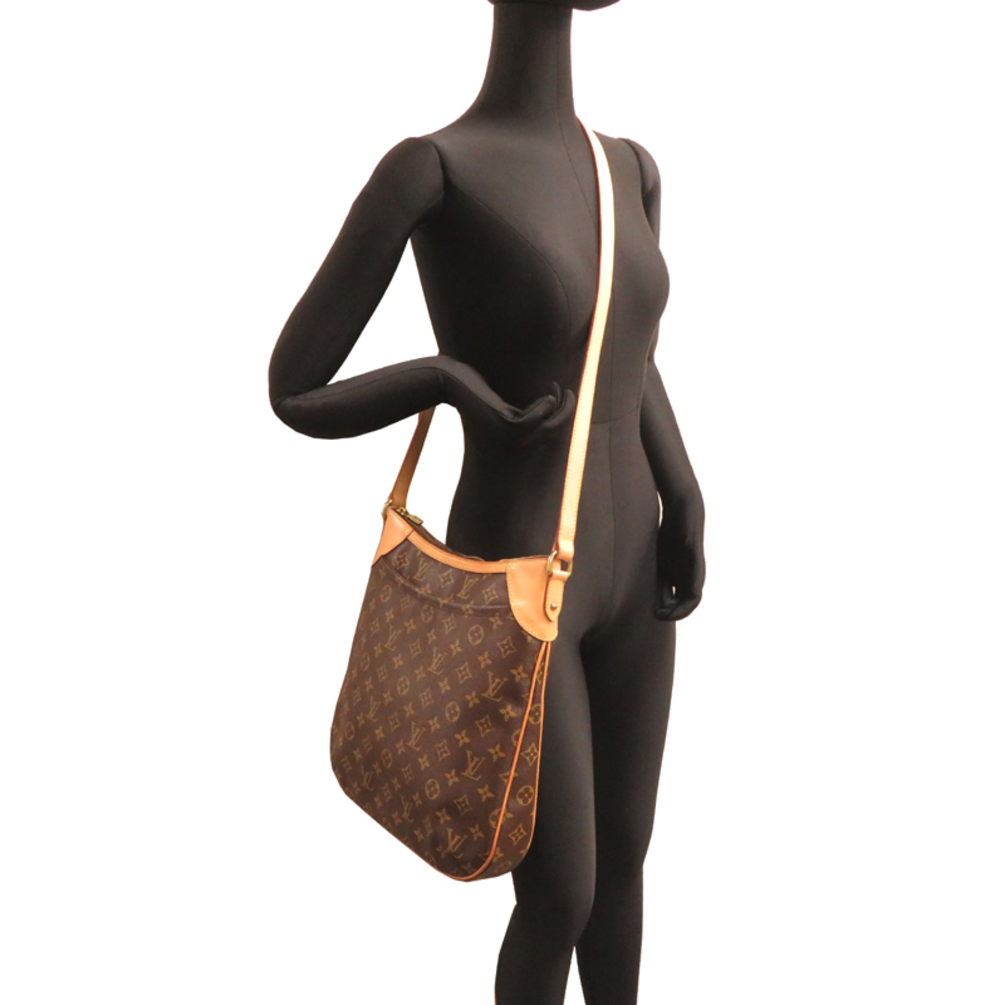Louis Vuitton Brown Monogram Shoulder Bag (Pre-Owned)