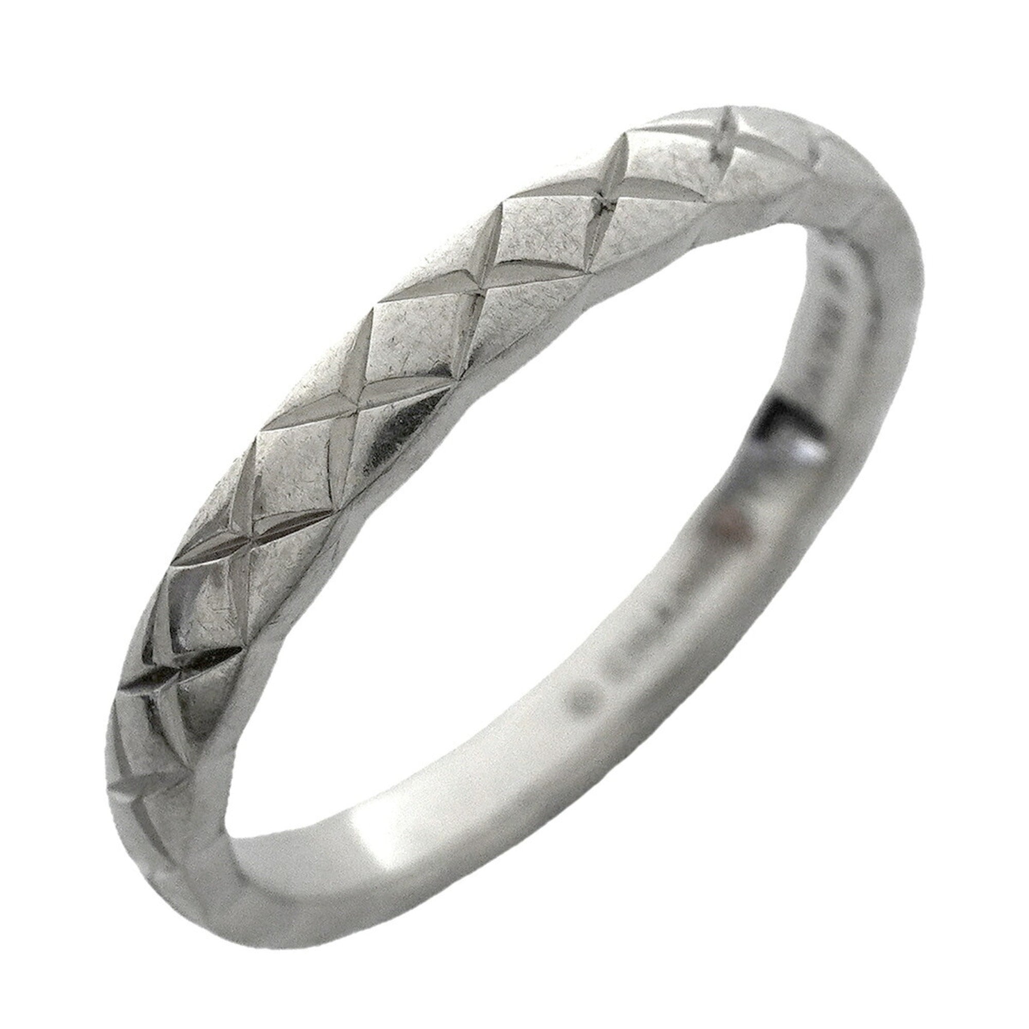 Chanel White Gold (18K) Band Ring (Pre-Owned)