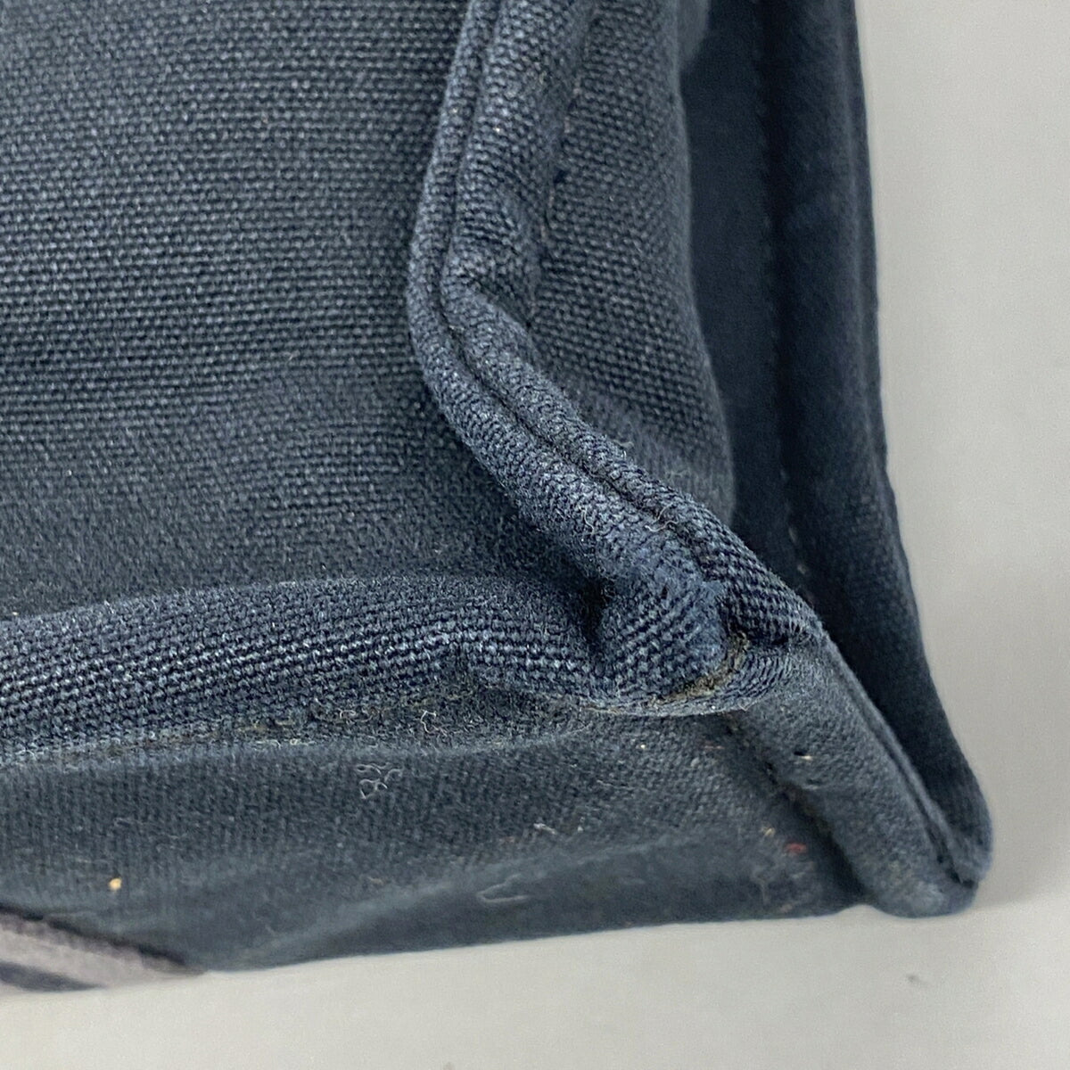 Hermes Black Canvas Tote Bag (Pre-Owned)