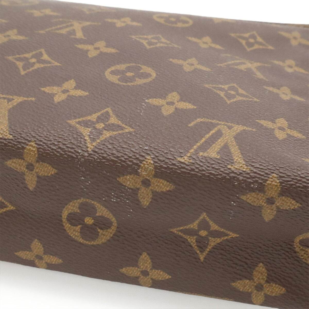 Louis Vuitton Brown Galle Monogram Pvc Handbag Pouch (Pre-Owned)