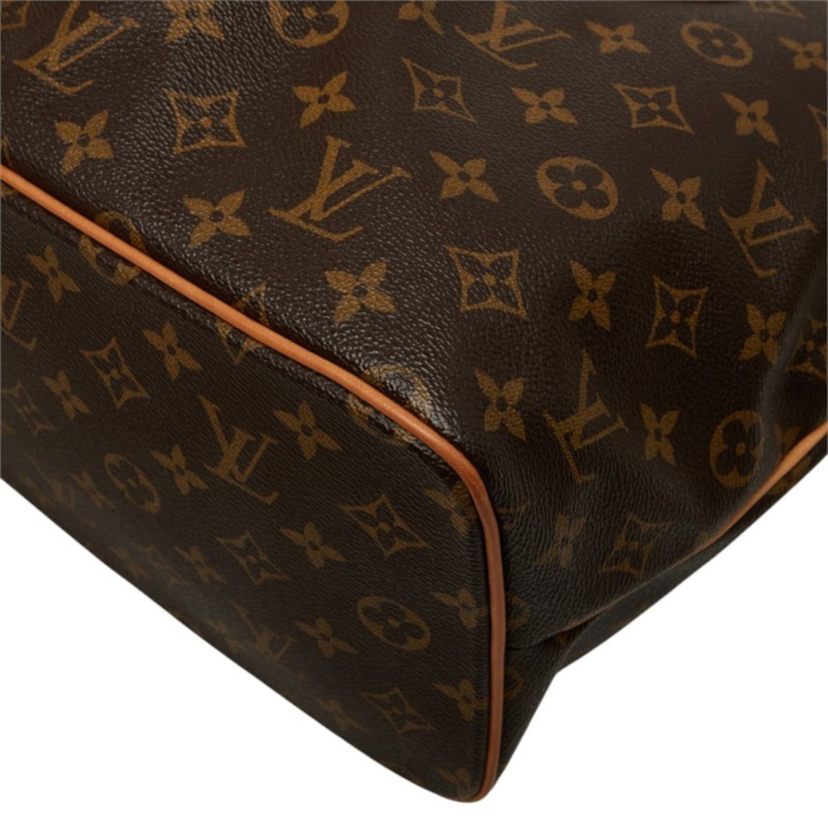 Louis Vuitton Monogram Brown Pvc Leather Handbag Shoulder Bag (Pre-Owned)