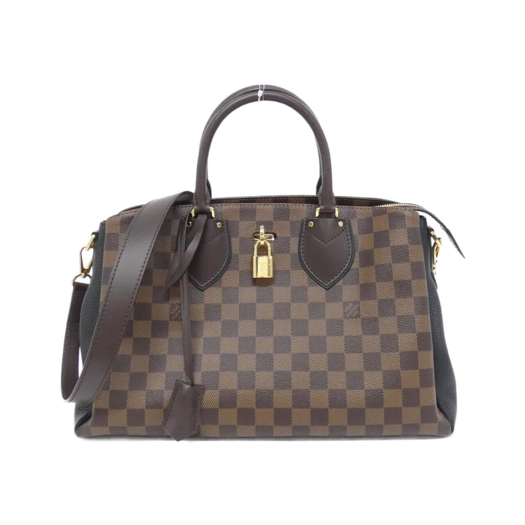 Louis Vuitton Brown Coated Canvas Handbag (Pre-Owned)