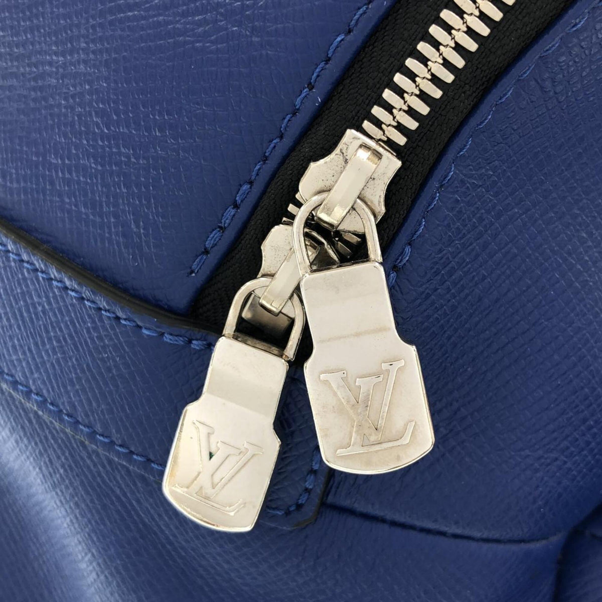Louis Vuitton Cobalt Leather Backpack (Pre-Owned)