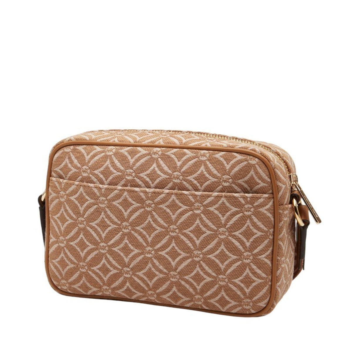 Michael Kors Brown Canvas Leather Pouch Shoulder Bag (Pre-Owned)