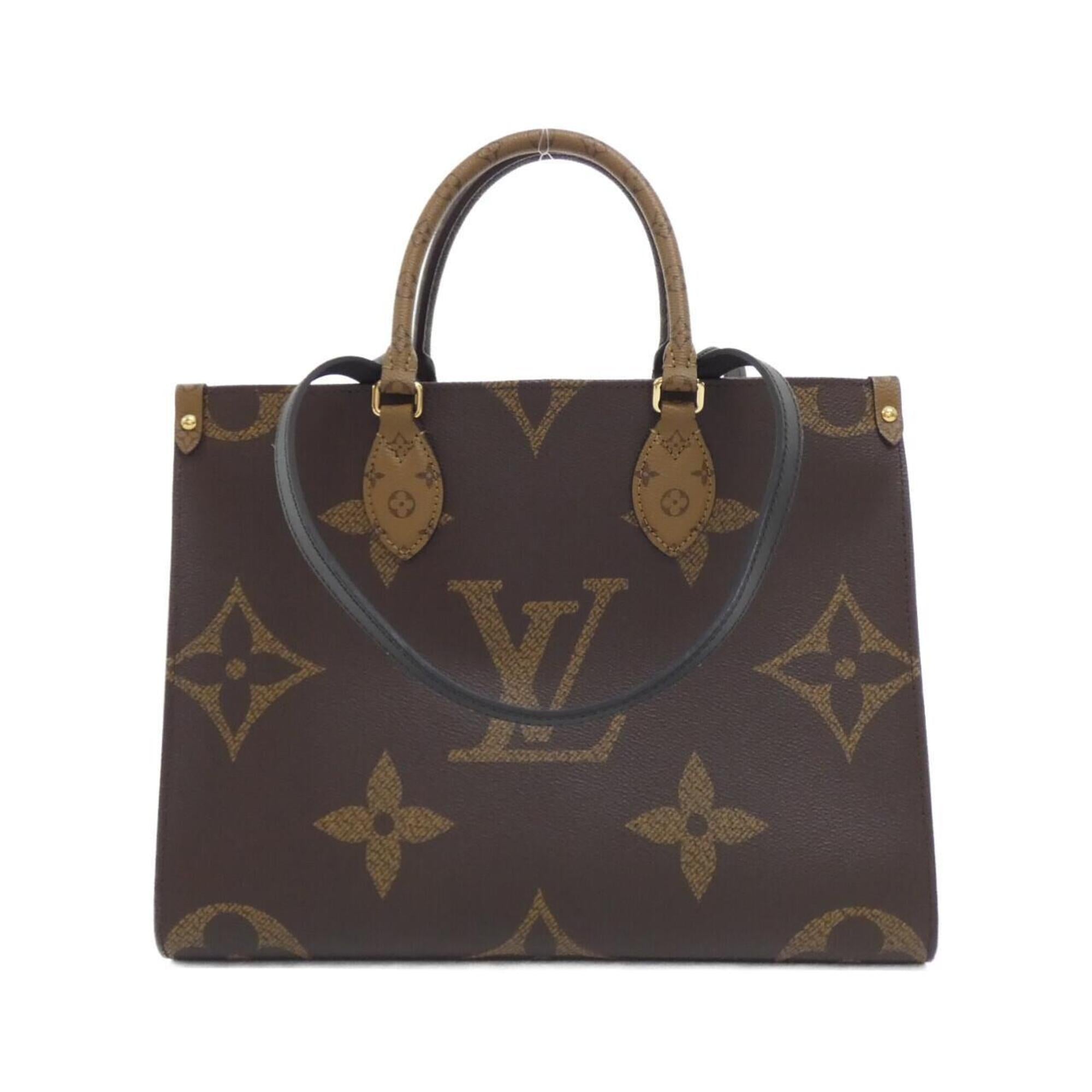 Louis Vuitton Marron Coated Canvas Handbag (Pre-Owned)