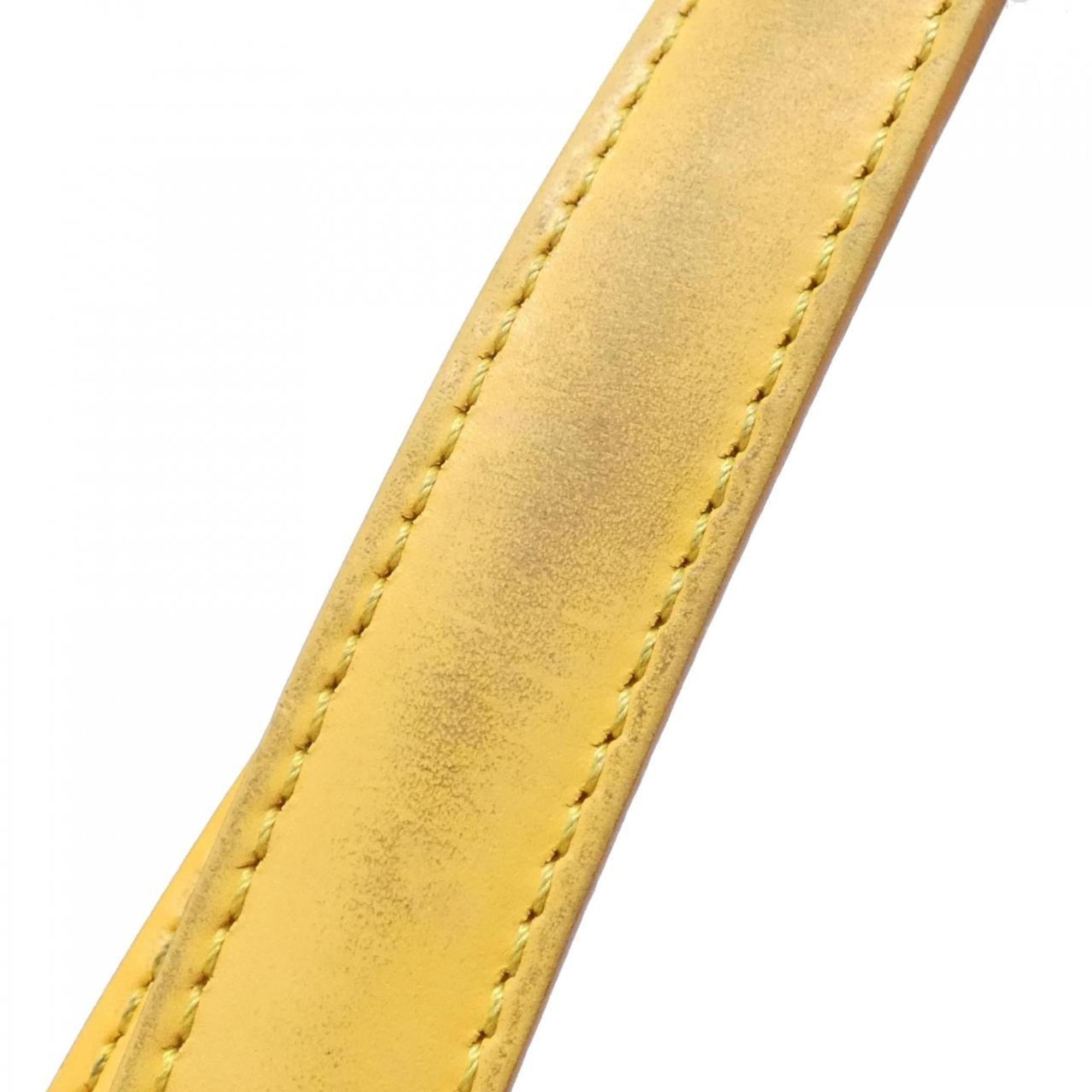 Louis Vuitton Yellow Leather Shoulder Bag (Pre-Owned)