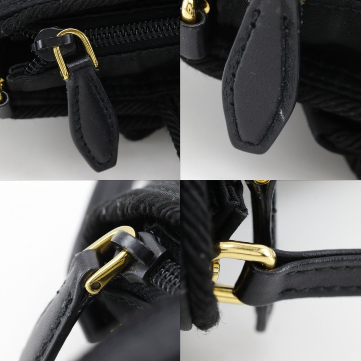 Prada Black Nylon Handbag (Pre-Owned)