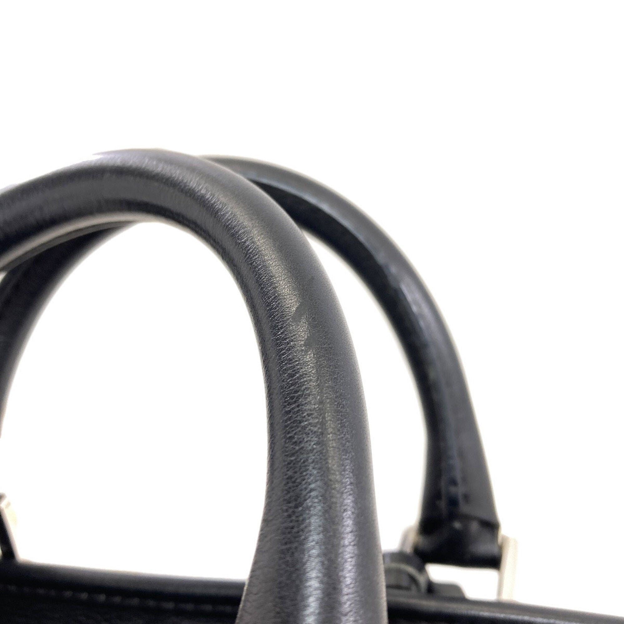 Loewe Amazona Black Leather Handbag (Pre-Owned)
