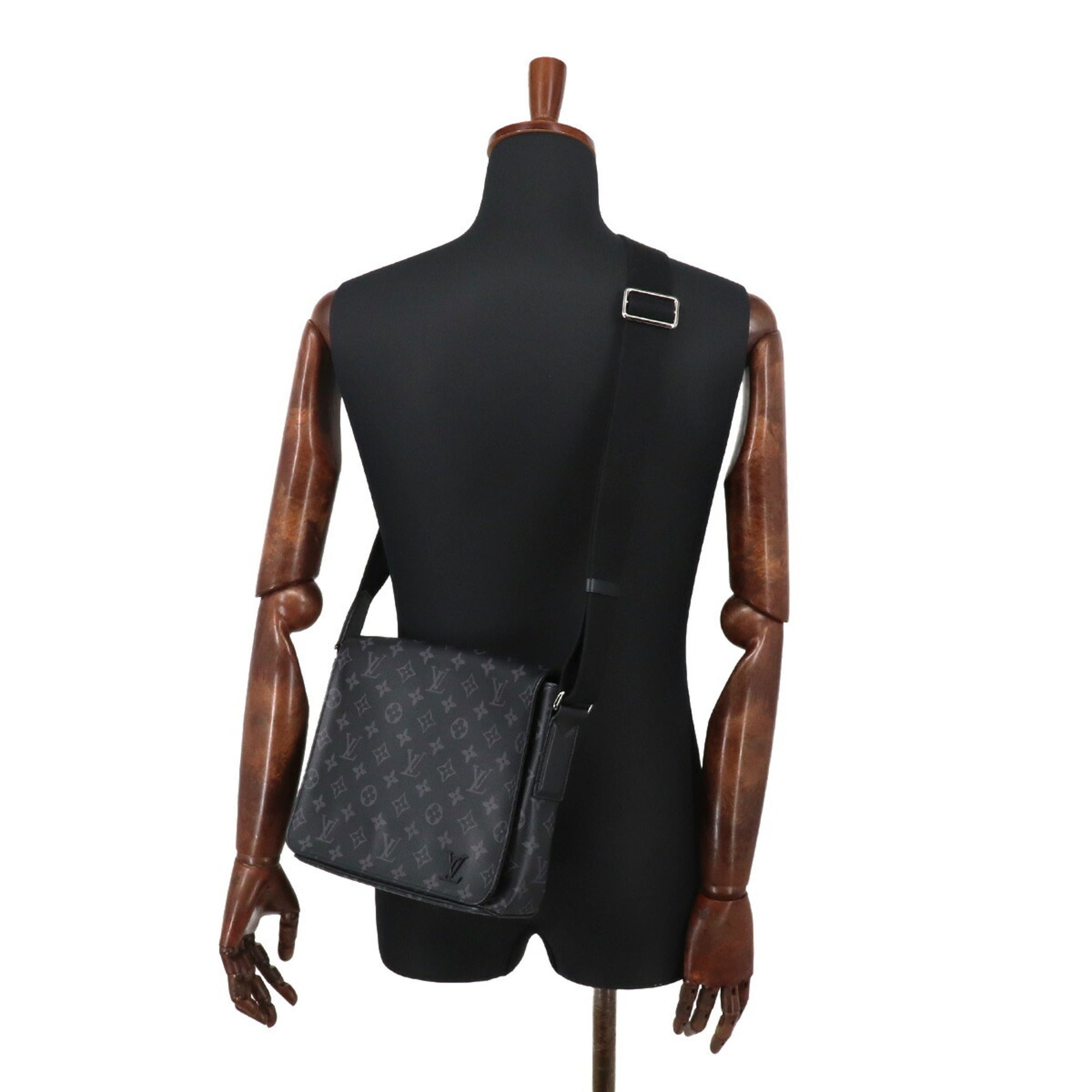 Louis Vuitton Monogram Eclipse Monogram Eclipse Canvas Handbag Shoulder Bag (Pre-Owned)