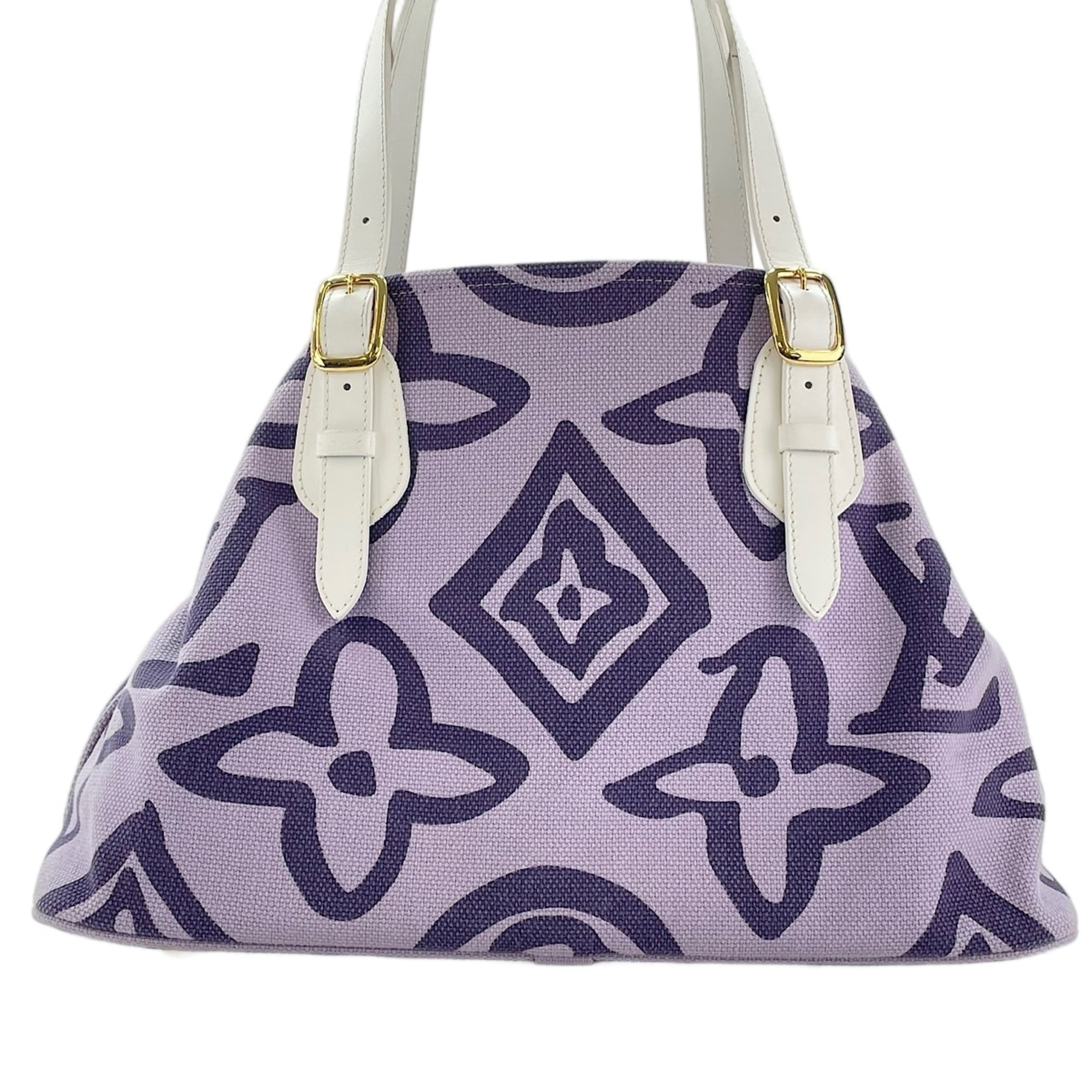Louis Vuitton Purple Tote Bag (Pre-Owned)