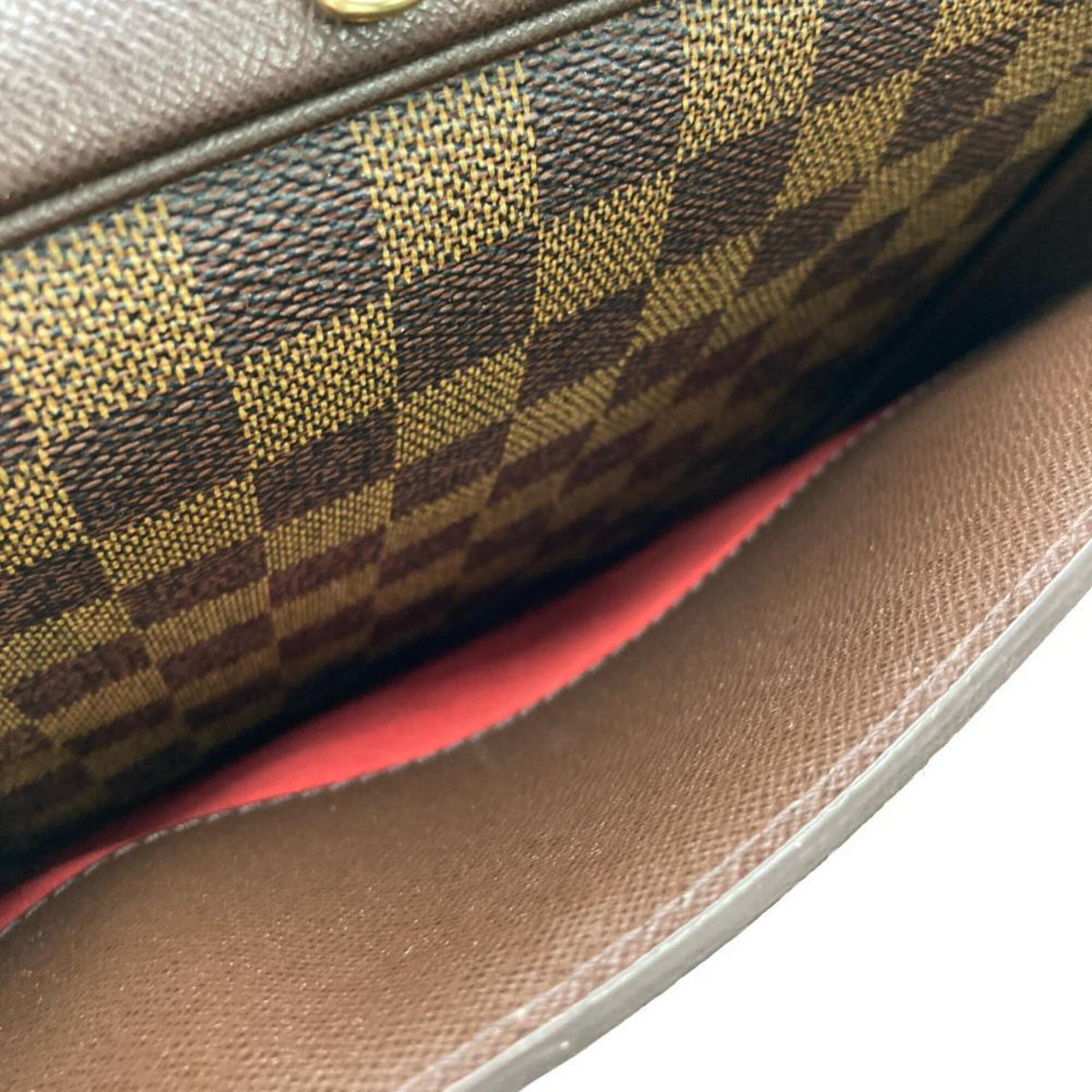 Louis Vuitton Brown Damier Canvas Handbag (Pre-Owned)
