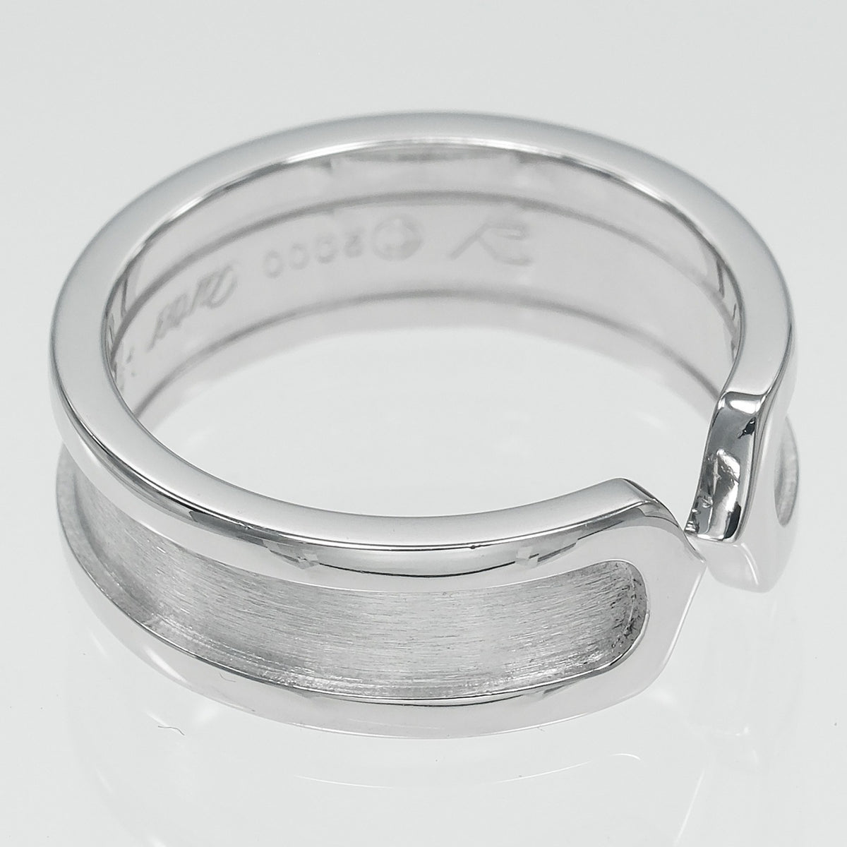 Cartier White Gold (18K) Band Ring (Pre-Owned)