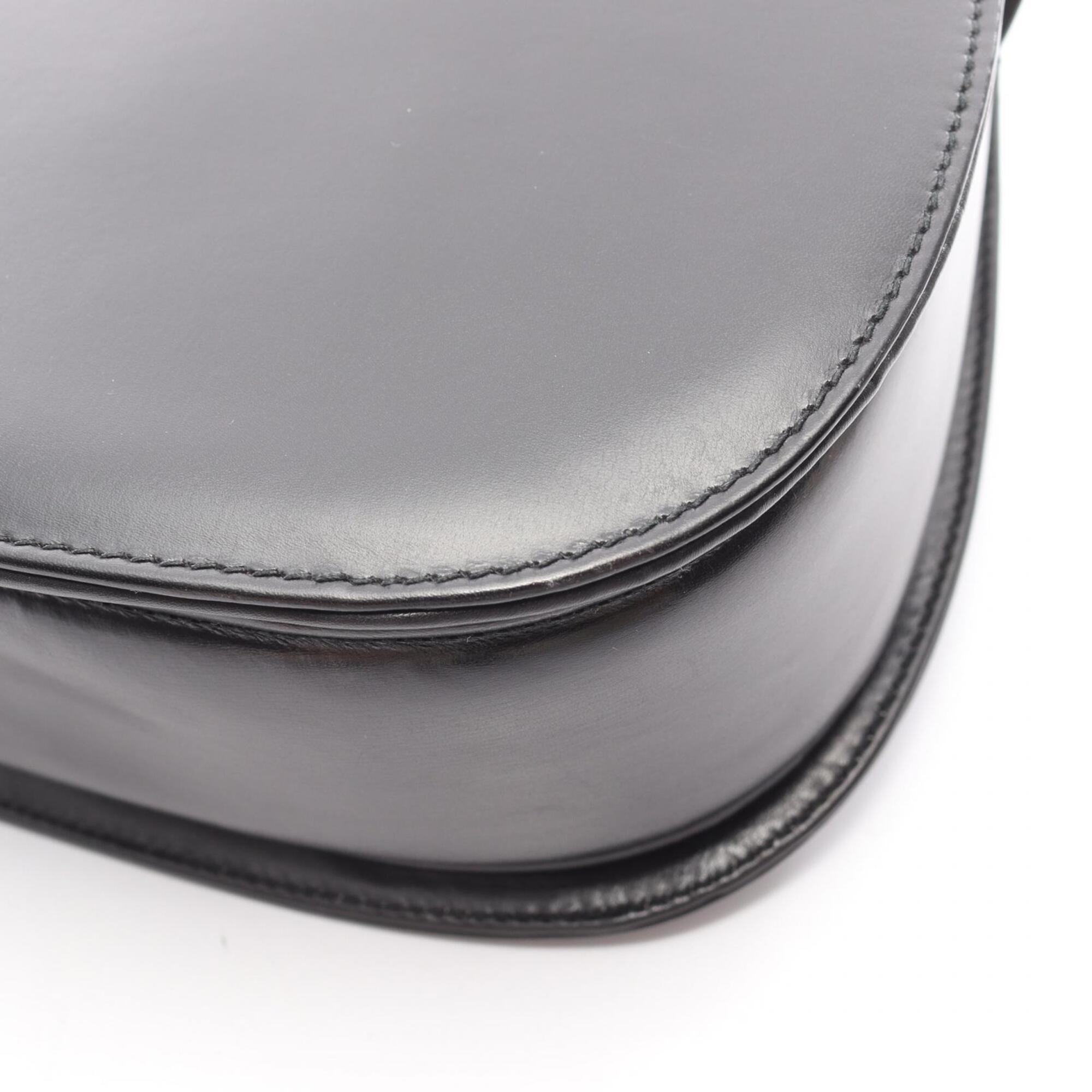 Gucci Black Leather Handbag (Pre-Owned)