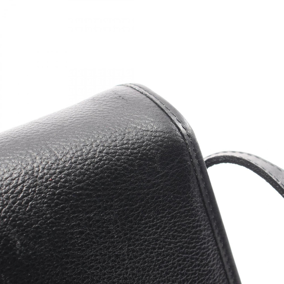 Yves Saint Laurent Black Leather Handbag Shoulder Bag (Pre-Owned)