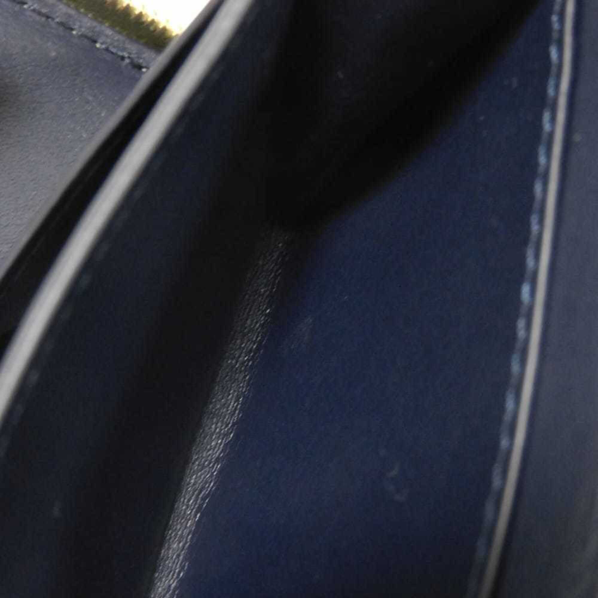Loewe Green Leather Coin Purse/Coin Case (Pre-Owned)