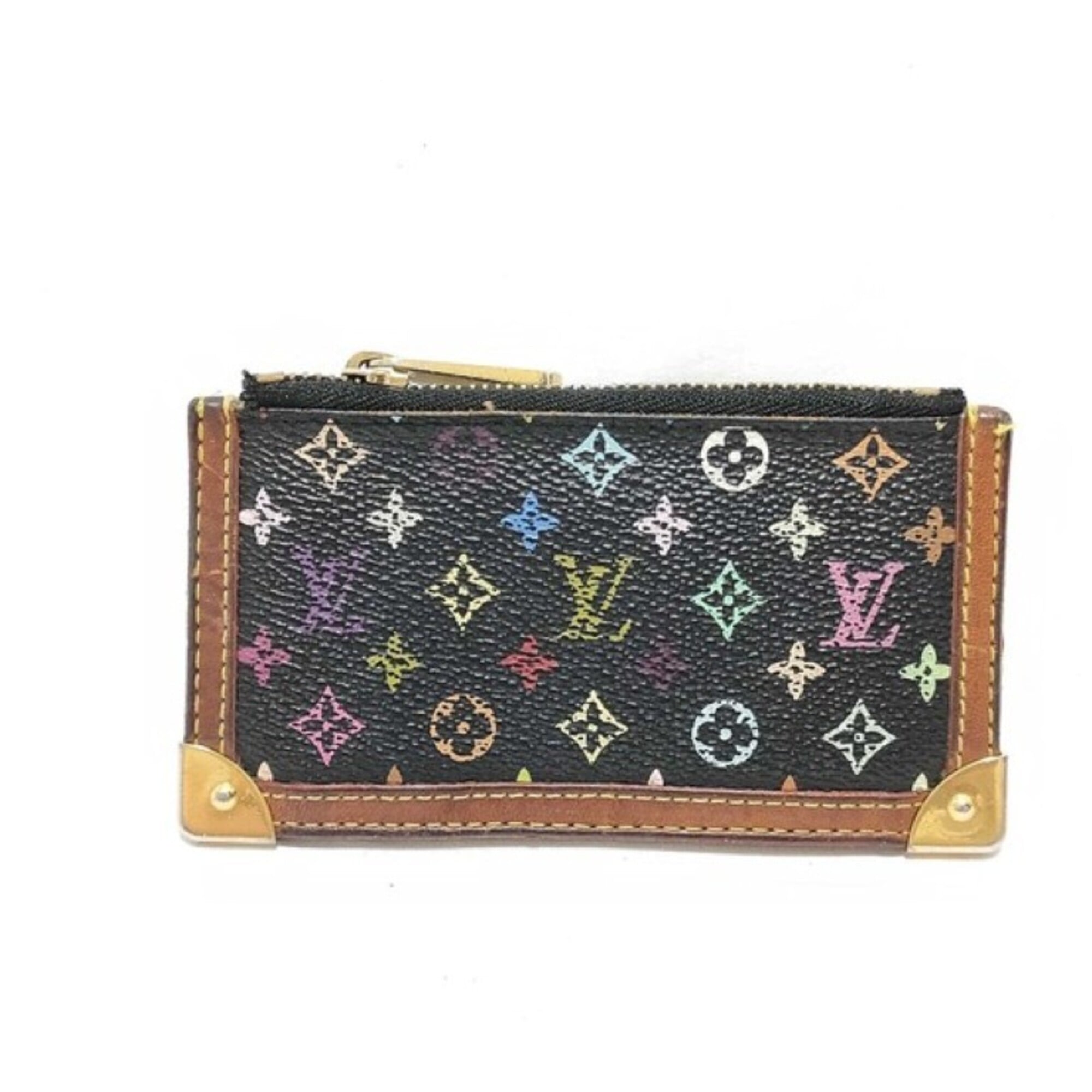 Louis Vuitton Black Galle Grenade Monogram Multi-Color Monogram Multicolore Coin Purse/Coin Case (Pre-Owned)