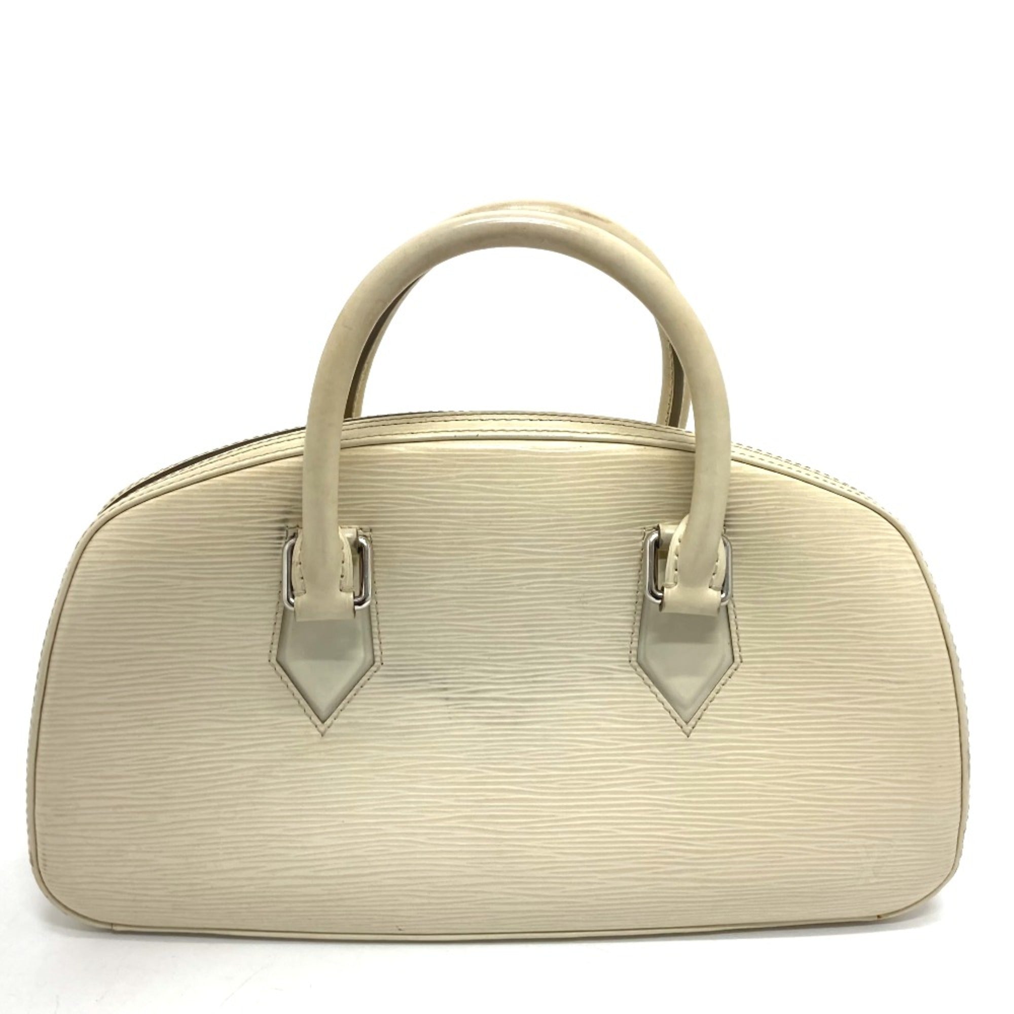 Louis Vuitton White Leather Handbag (Pre-Owned)
