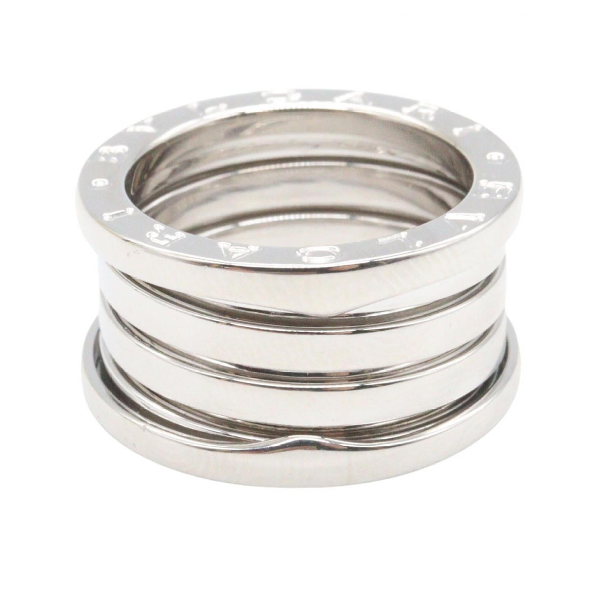 Bvlgari White Gold White Gold (18K) Band Ring (Pre-Owned)