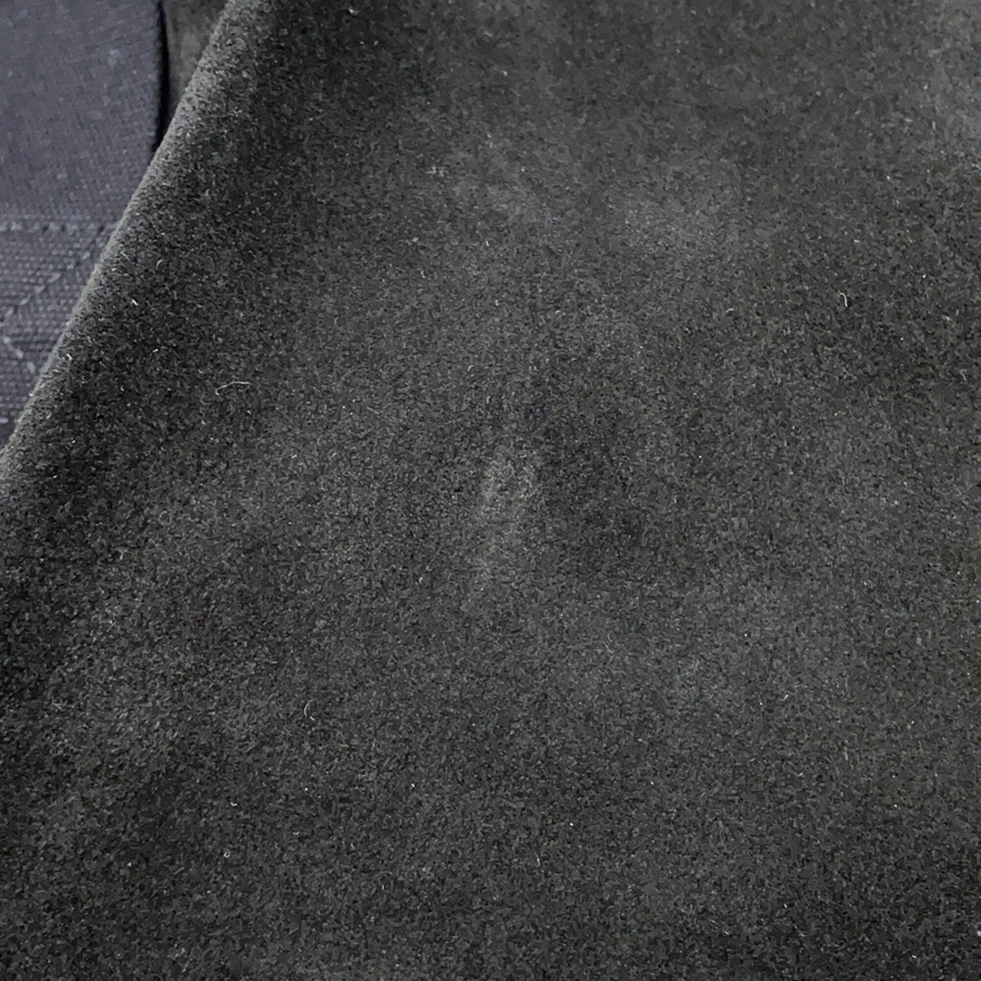 Yves Saint Laurent Black Suede Messenger Bag Shoulder Bag (Pre-Owned)