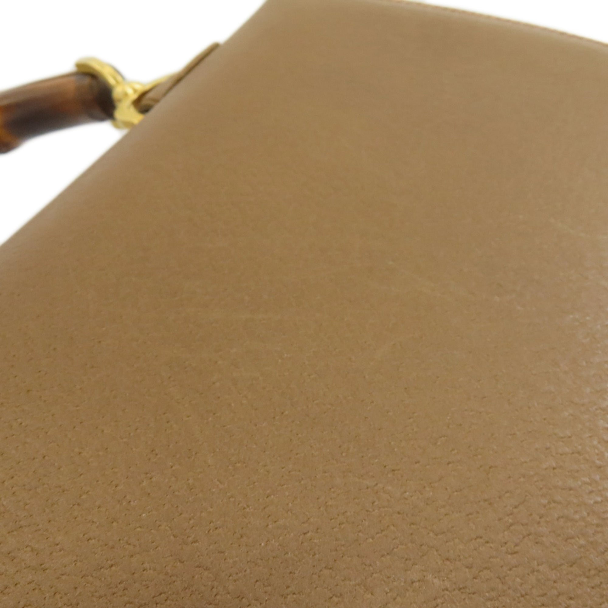 Gucci Brown Leather Handbag (Pre-Owned)