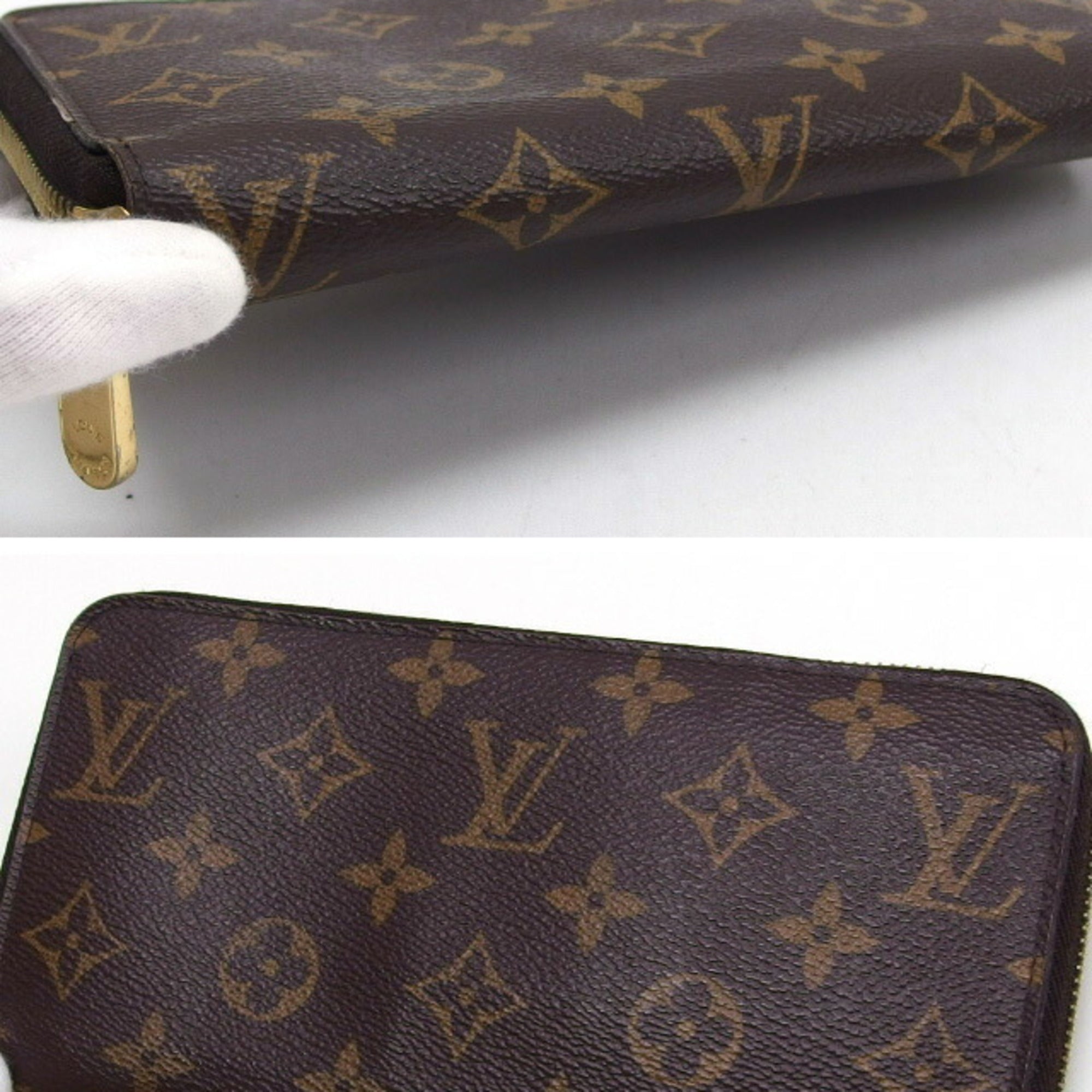 Louis Vuitton Monogram Canvas Long Wallet (Bi-Fold) (Pre-Owned)