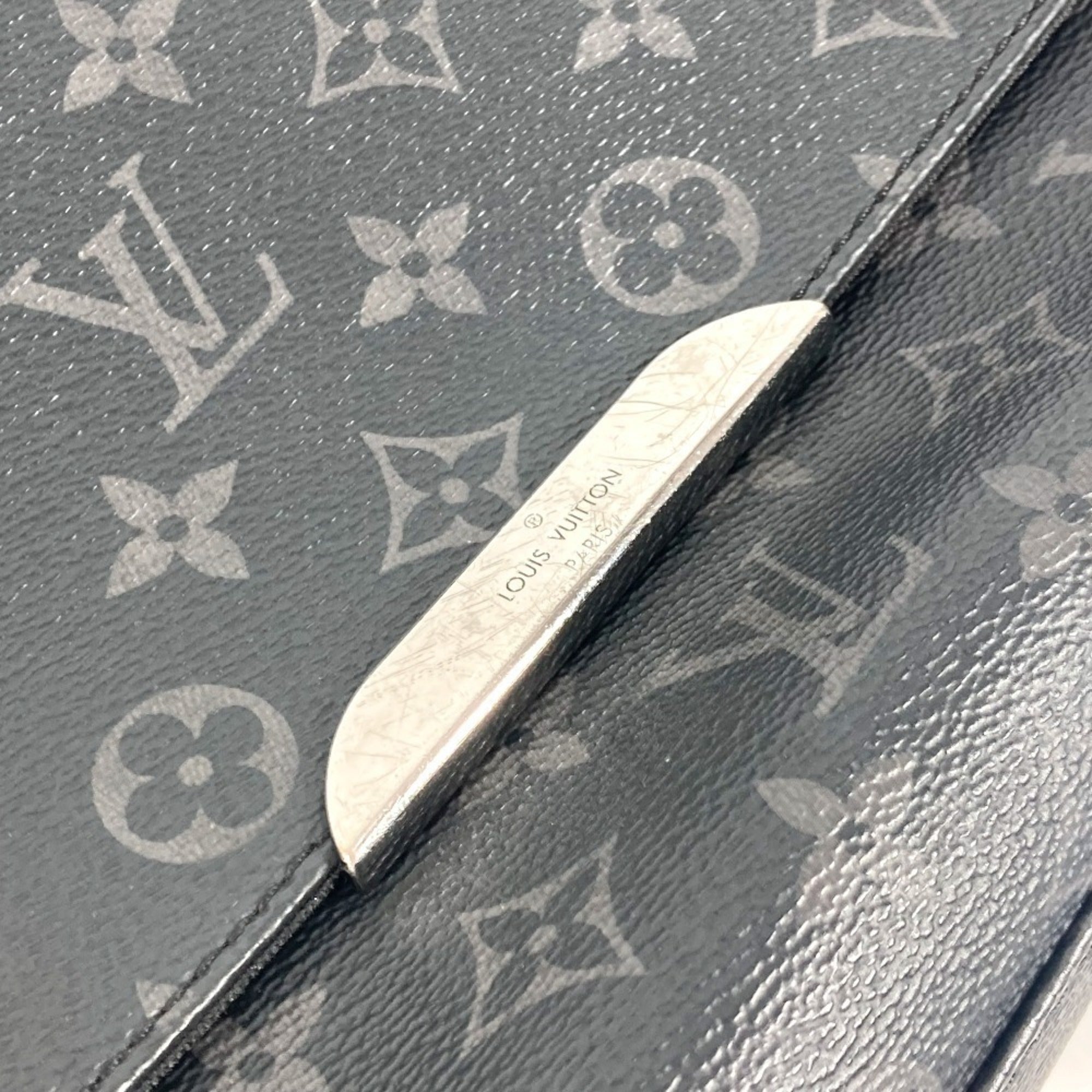 Louis Vuitton Black Monogram Eclipse Monogram Eclipse Shoulder Bag Tote Bag (Pre-Owned)